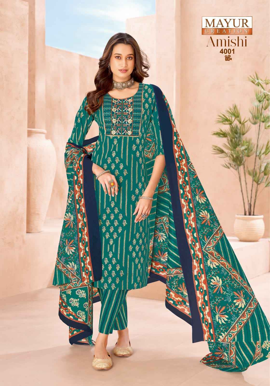 Mayur Creation Amishi Vol 4 Pure Readymade Suits | surat wholesale market online shopping ( 10 pcs Catalogue )