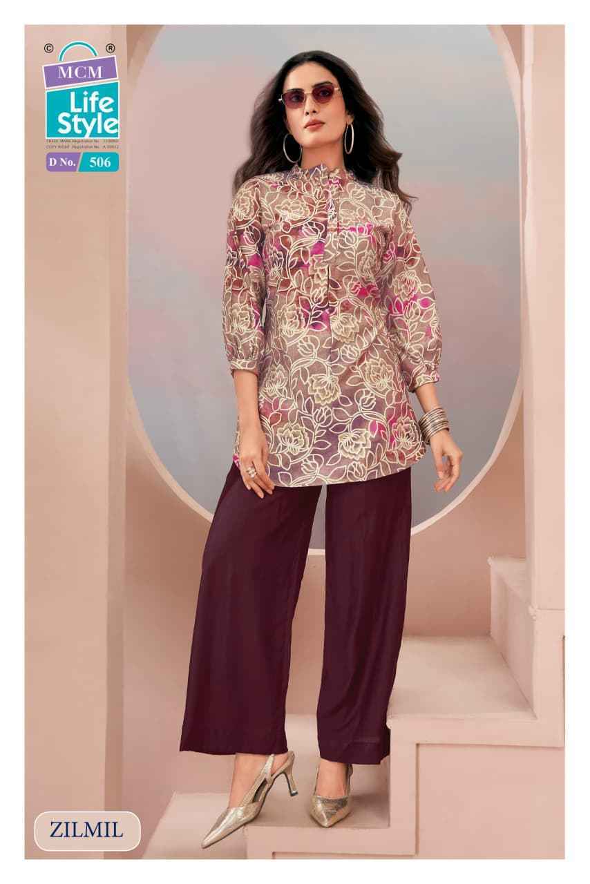 MCM Lifestyle Rimjim Vertican Top Set Collection _ Surat Wholesale Market Price ( 12 Pcs Catalog )