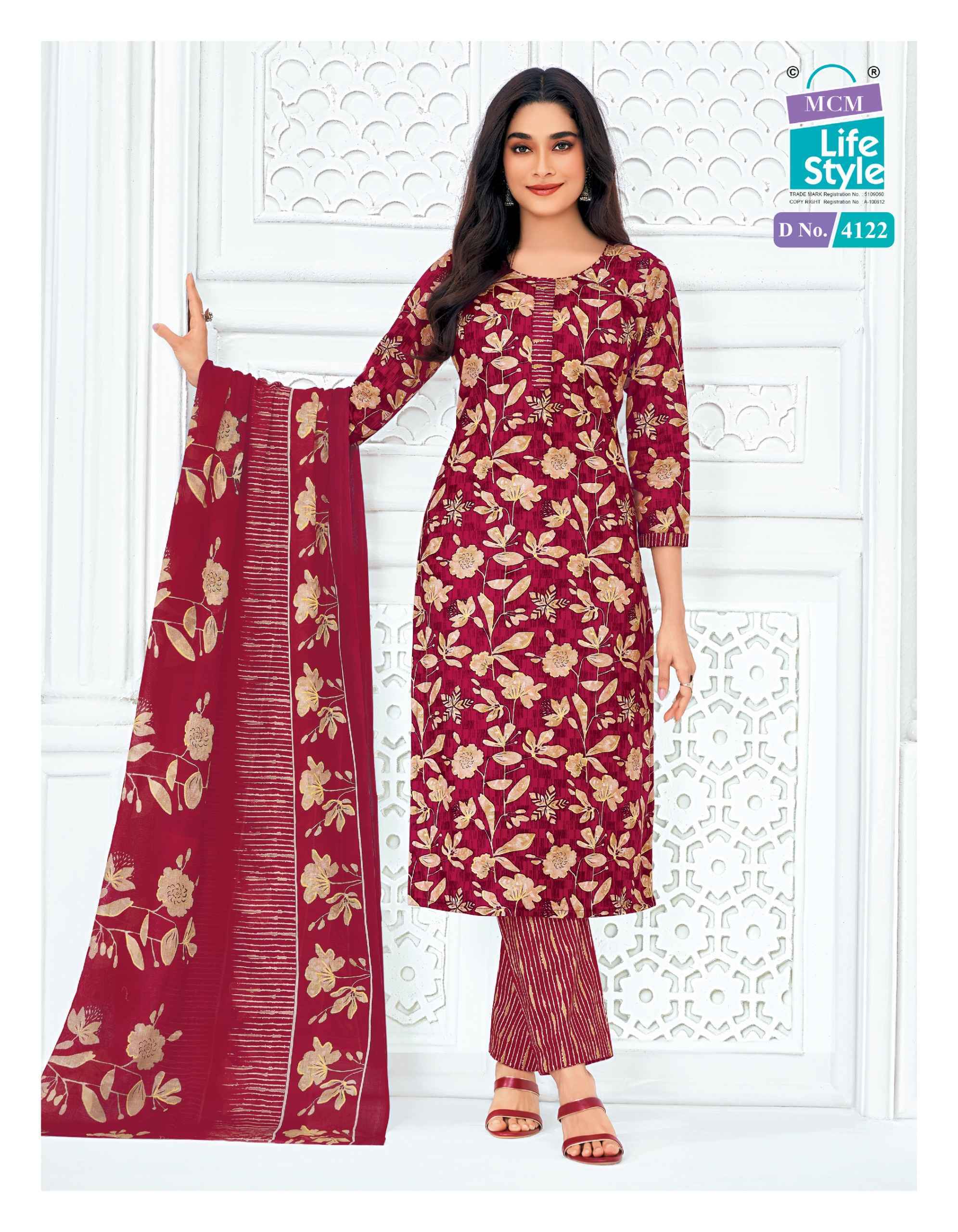 MCM Priyalaxmi Vol 41 Unstitched Dress Material Wholesale
