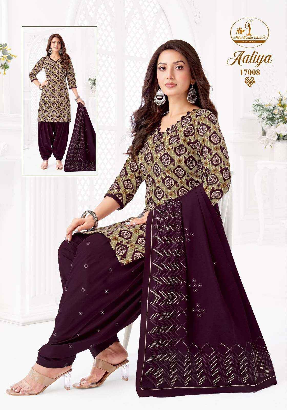 Miss World Choice Aaliya Vol 17 Readymade Cotton Dress  _ Surat Wholesale Market Price ( 10 Pcs Catalog )