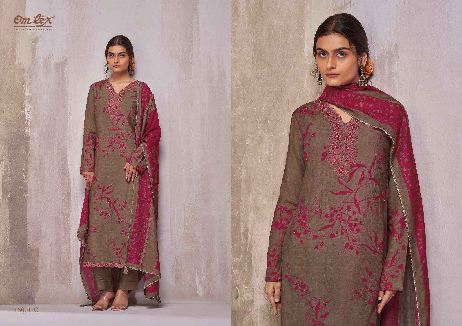 Omtex Chiara Fancy Silk Premium Designs Salwar Kameez _ Surat Wholesale Market Price ( 4 Pcs Catalog )
