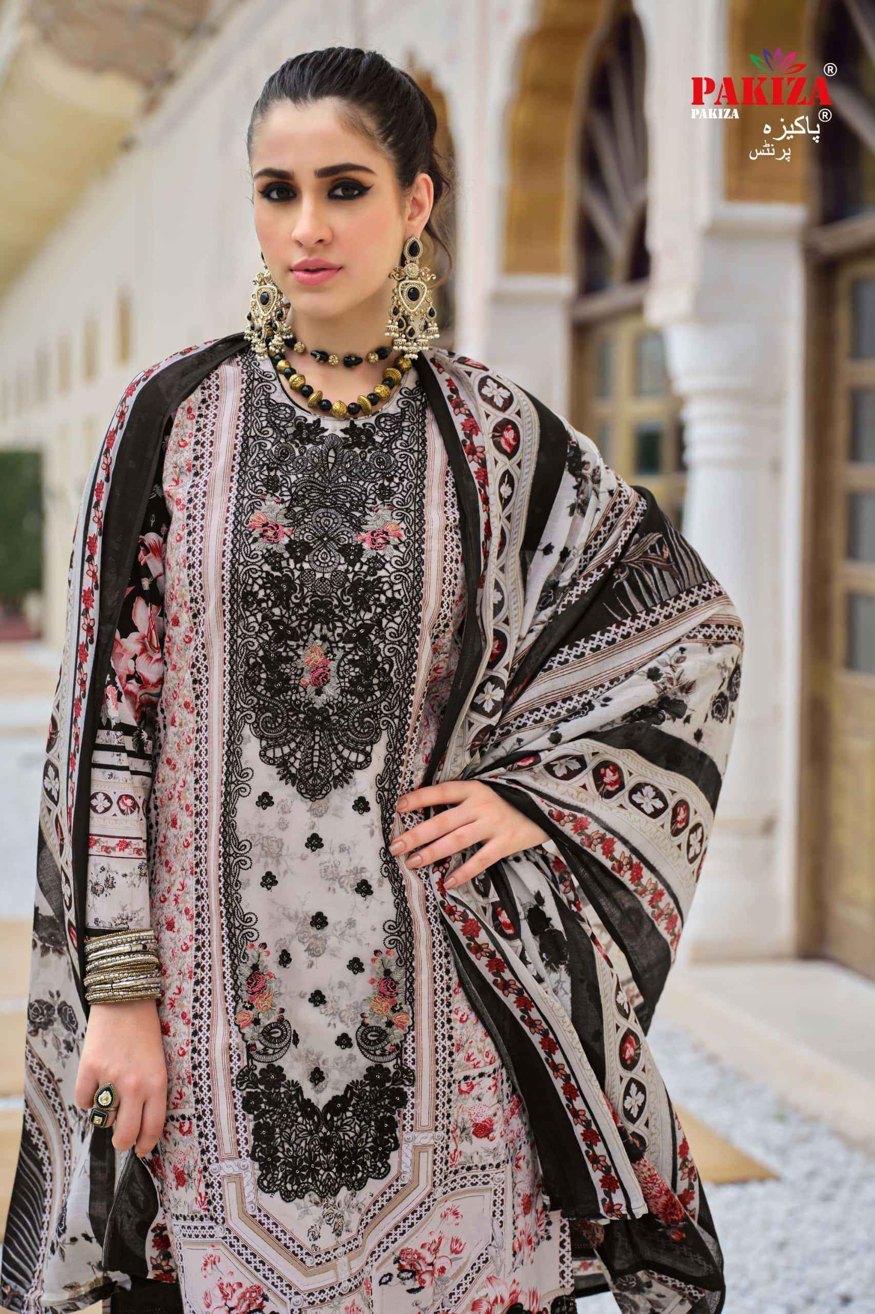 Pakiza Prints Gulnawaz Vol 26 Premium Wear Ladies Salwar Suit _ Surat Wholesale Market Price ( 4 Pcs Catalog )