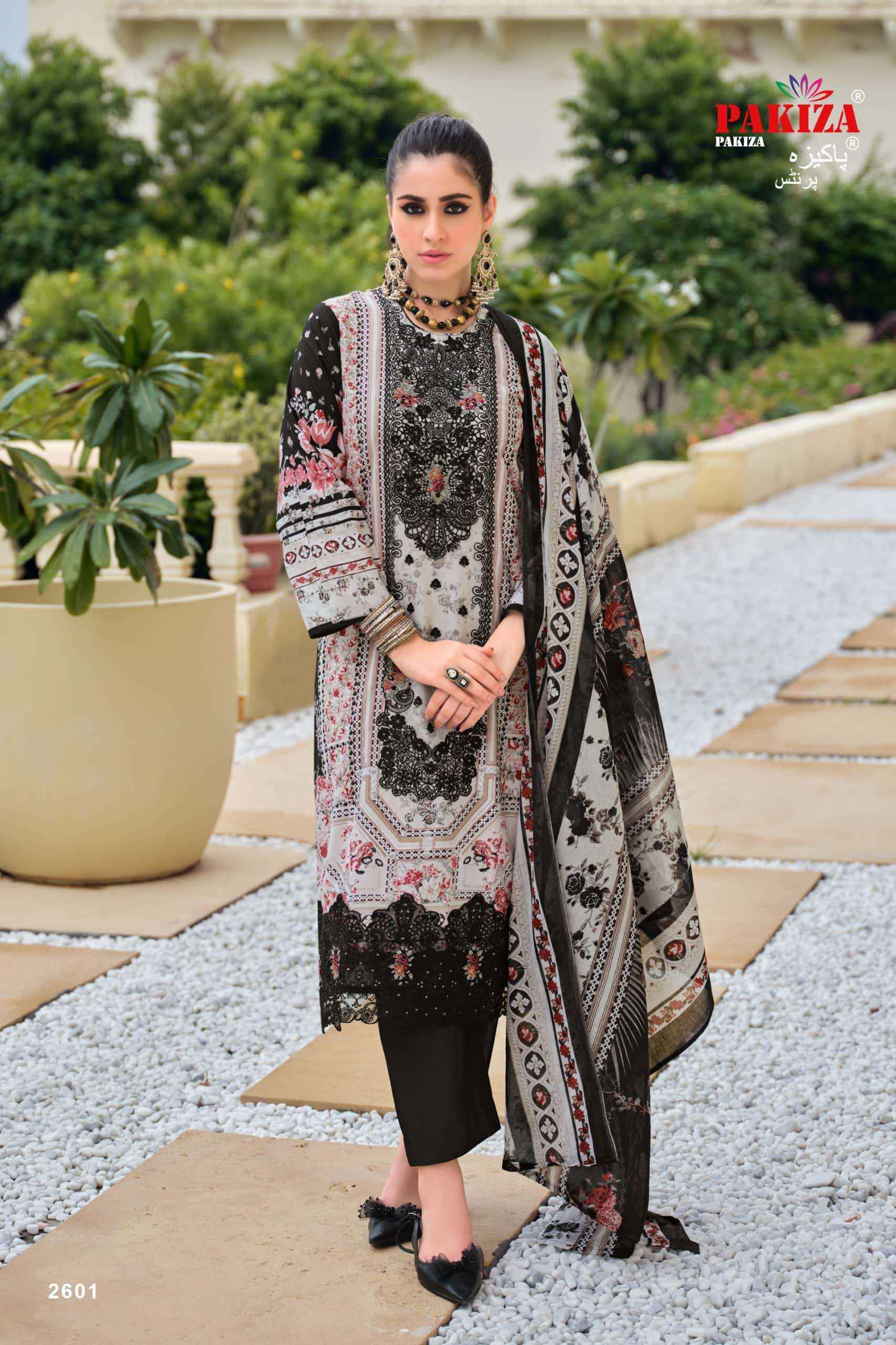 Pakiza Prints Gulnawaz Vol 26 Premium Wear Ladies Salwar Suit _ Surat Wholesale Market Price ( 4 Pcs Catalog )