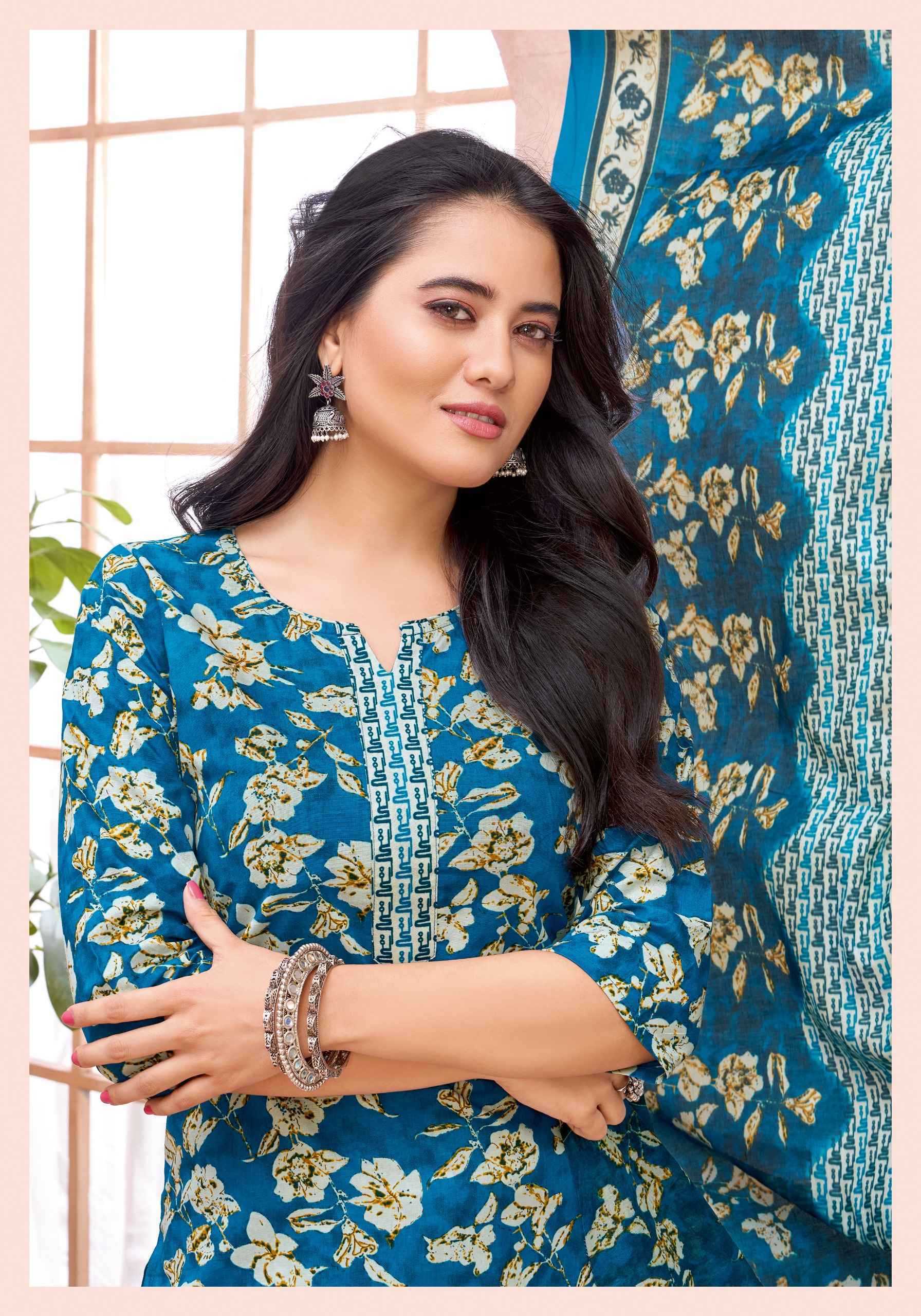 Patidar Mills Mohini Vol 5 Readymade Cotton Suit _ Surat  Wholesale Market Price ( 10 Pcs Catalog )