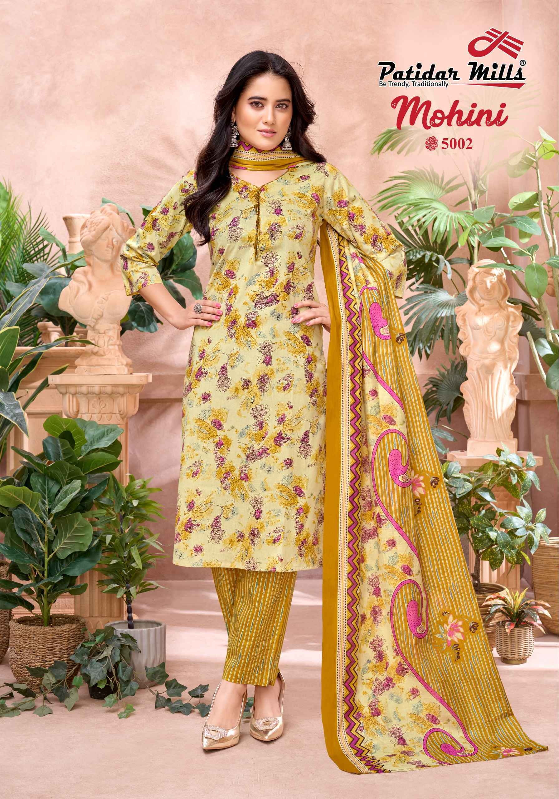 Patidar Mills Mohini Vol 5 Readymade Cotton Suit _ Surat  Wholesale Market Price ( 10 Pcs Catalog )