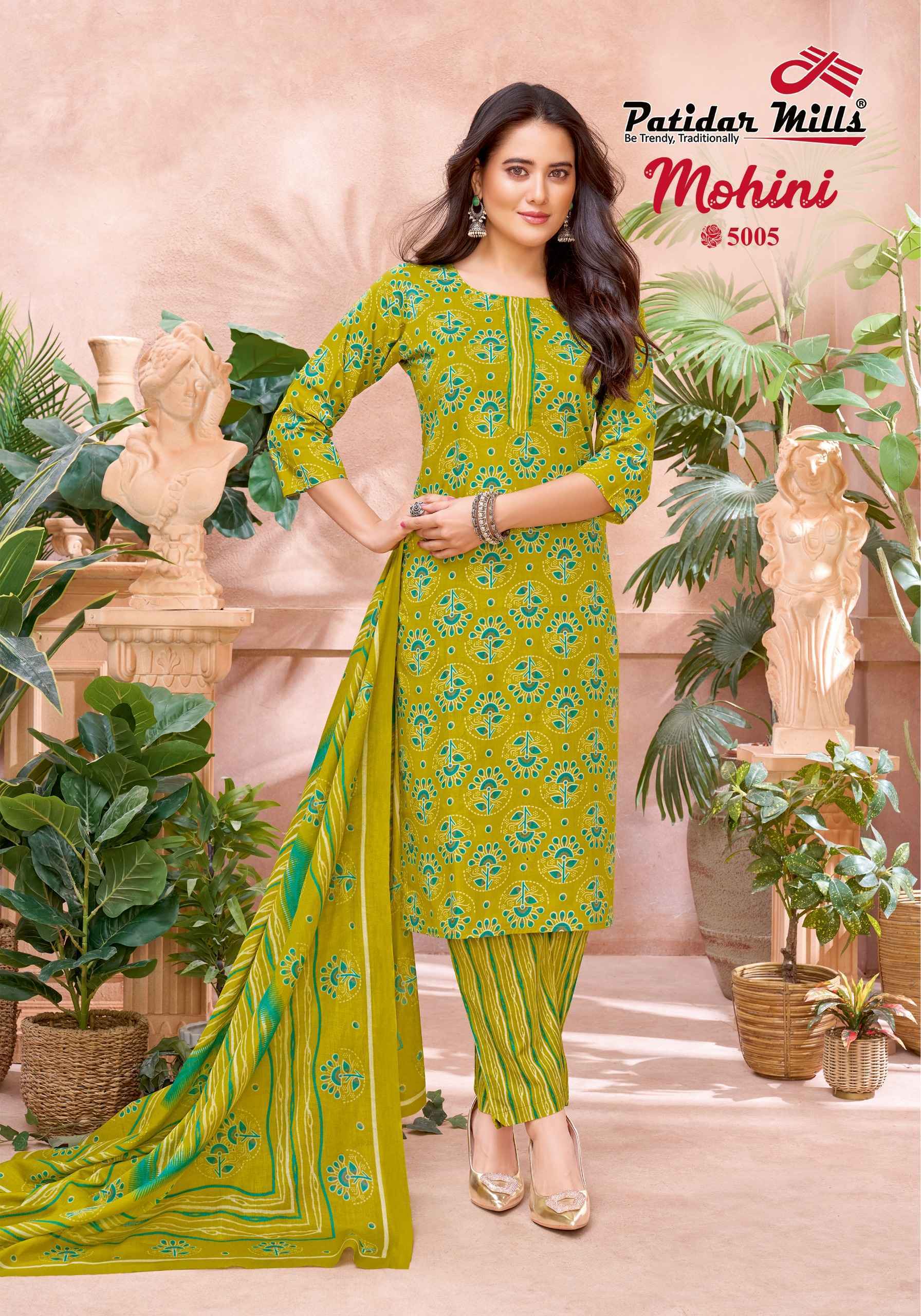 Patidar Mills Mohini Vol 5 Readymade Cotton Suit _ Surat  Wholesale Market Price ( 10 Pcs Catalog )