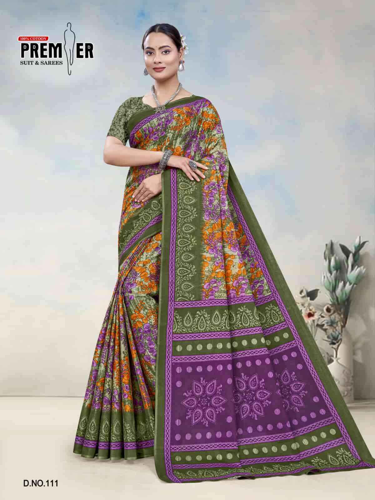 Premier South Malai Vol 3 Heavy Cotton Printed Wholesale Saree ( 20 Pcs Catalog )