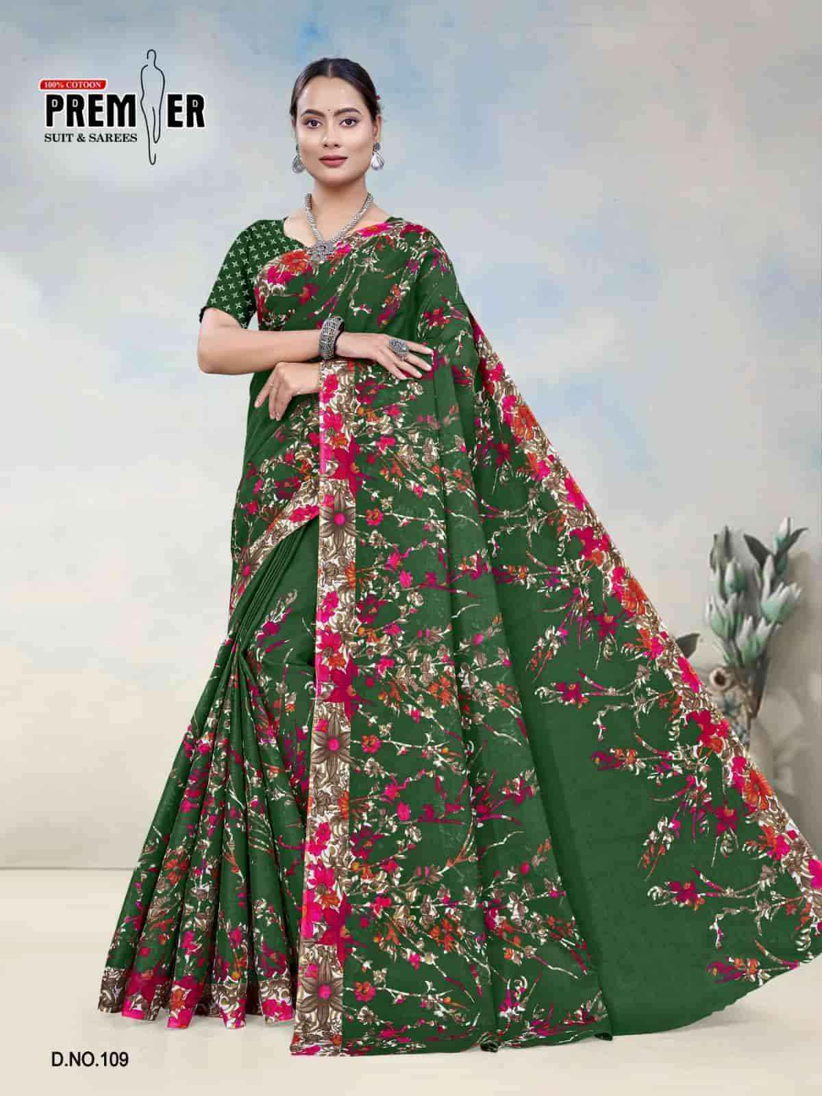 Premier South Malai Vol 3 Heavy Cotton Printed Wholesale Saree ( 20 Pcs Catalog )