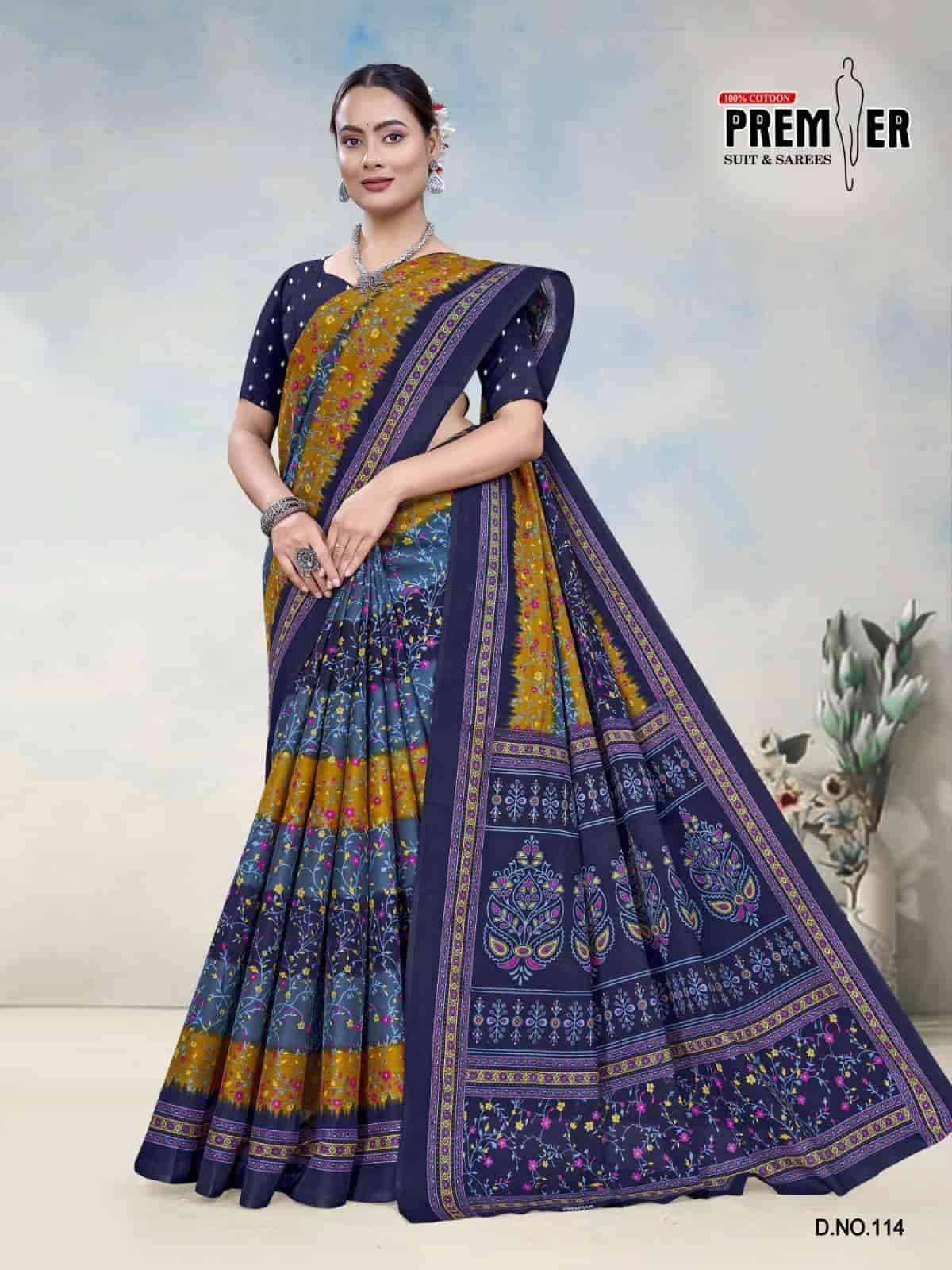 Premier South Malai Vol 3 Heavy Cotton Printed Wholesale Saree ( 20 Pcs Catalog )