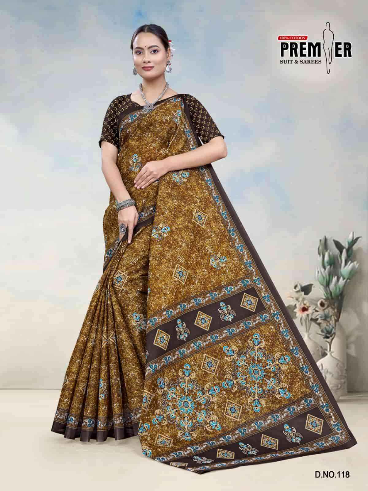 Premier South Malai Vol 3 Heavy Cotton Printed Wholesale Saree ( 20 Pcs Catalog )