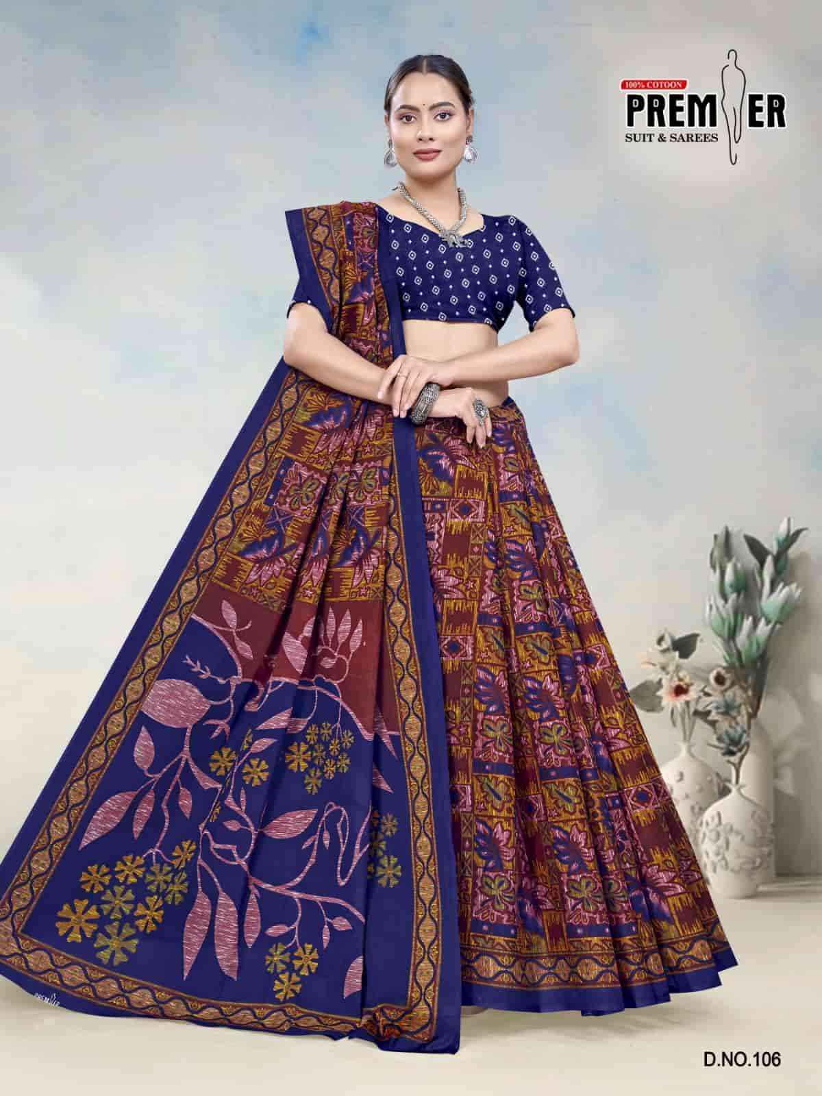 Premier South Malai Vol 3 Heavy Cotton Printed Wholesale Saree ( 20 Pcs Catalog )