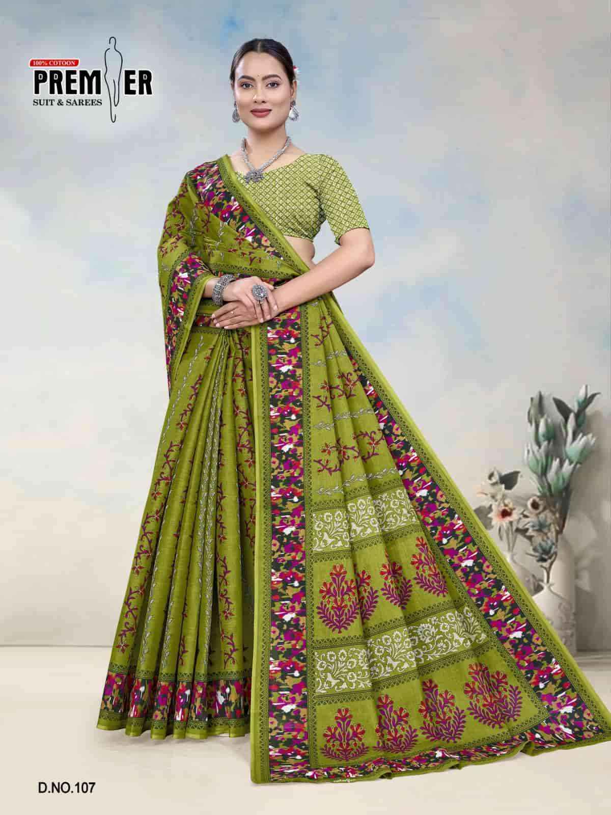 Premier South Malai Vol 3 Heavy Cotton Printed Wholesale Saree ( 20 Pcs Catalog )