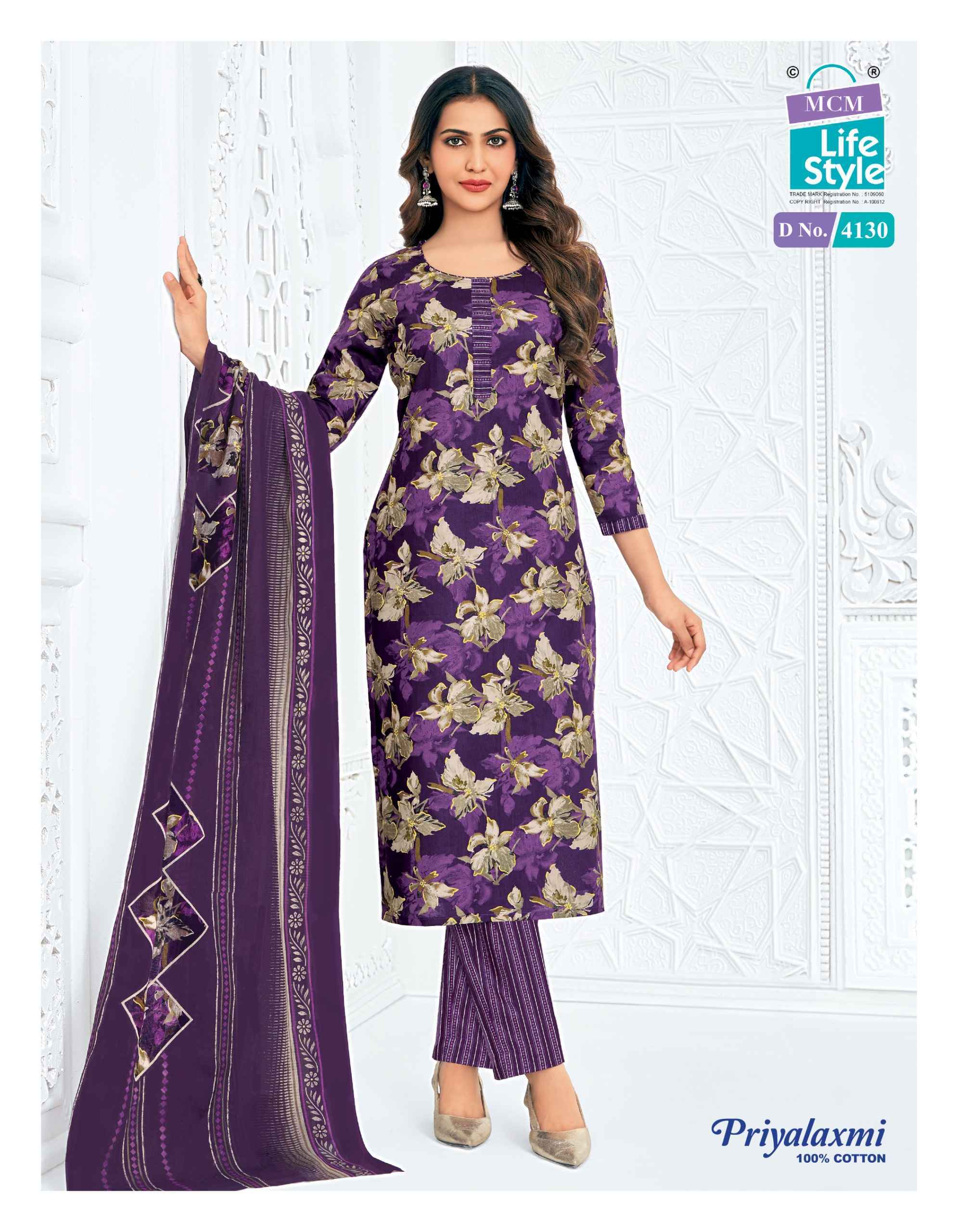 Priyalaxmi Vol 41 Readymade Suits by MCM Lifestyle Wholesale