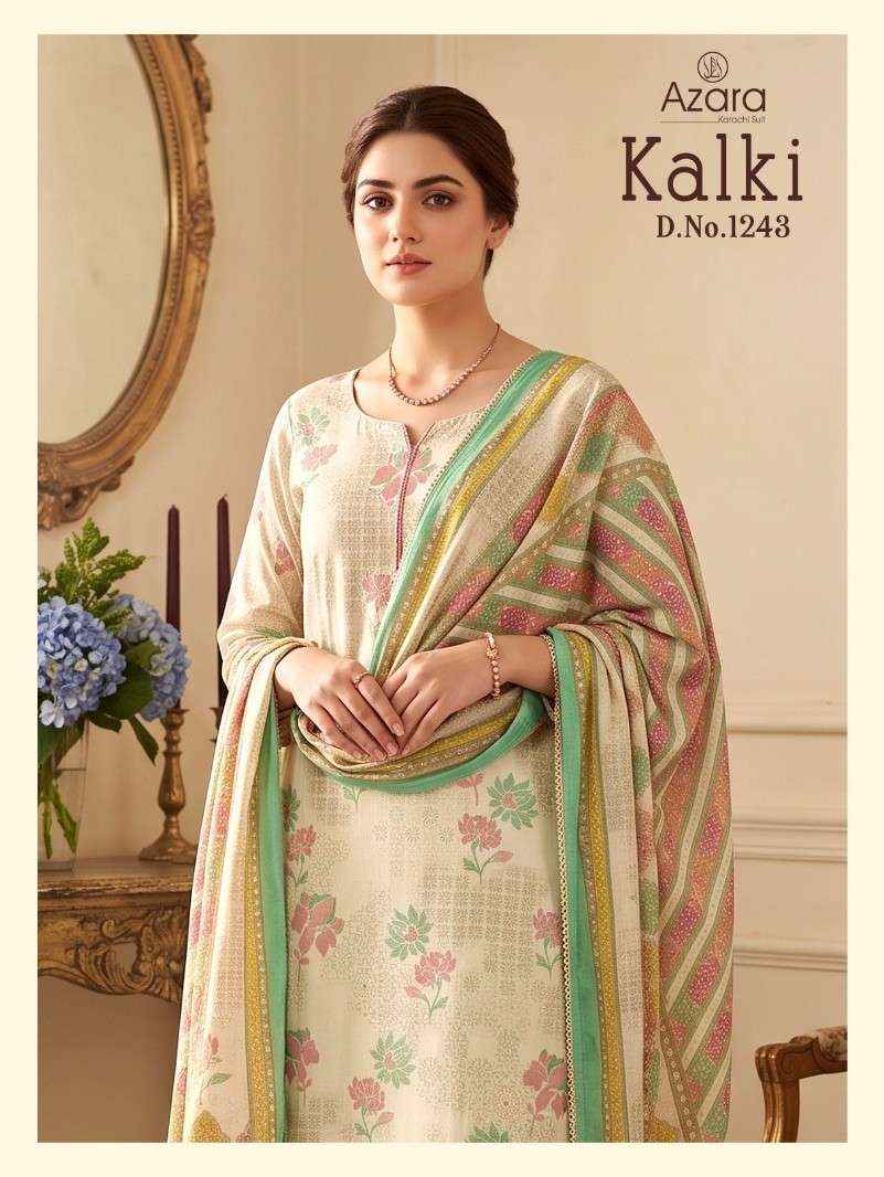 Radhika Azara Kalki 1243 - Ladies Suits - Surat Wholesale Market ( 4 Pcs Catalog )