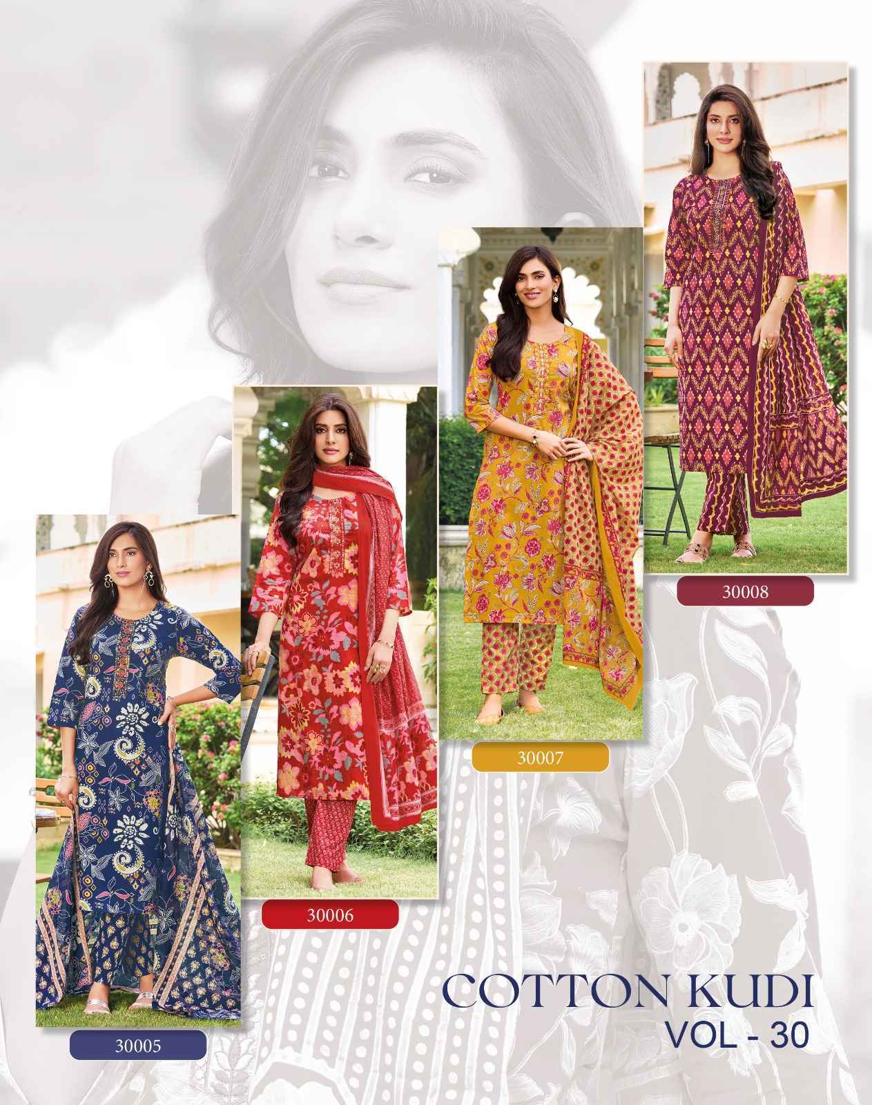 Radhika Lifestyle Cotton Kudi Vol 30 - wholesale price ( 8 pcs Catalogue )