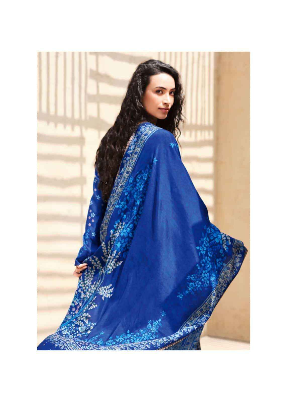 Sanaz Nazaara Digital Printed Exclusive Muslin  Salwar Suit _ Surat Wholesale Market Price ( 5 Pcs Catalog )