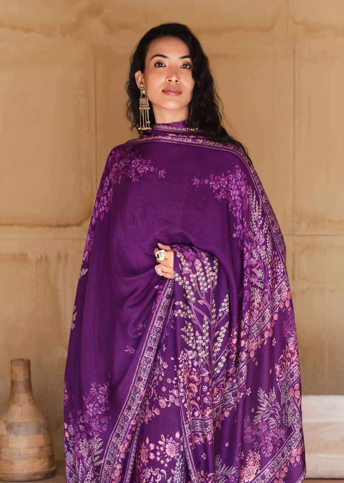 Sanaz Nazaara Digital Printed Exclusive Muslin  Salwar Suit _ Surat Wholesale Market Price ( 5 Pcs Catalog )