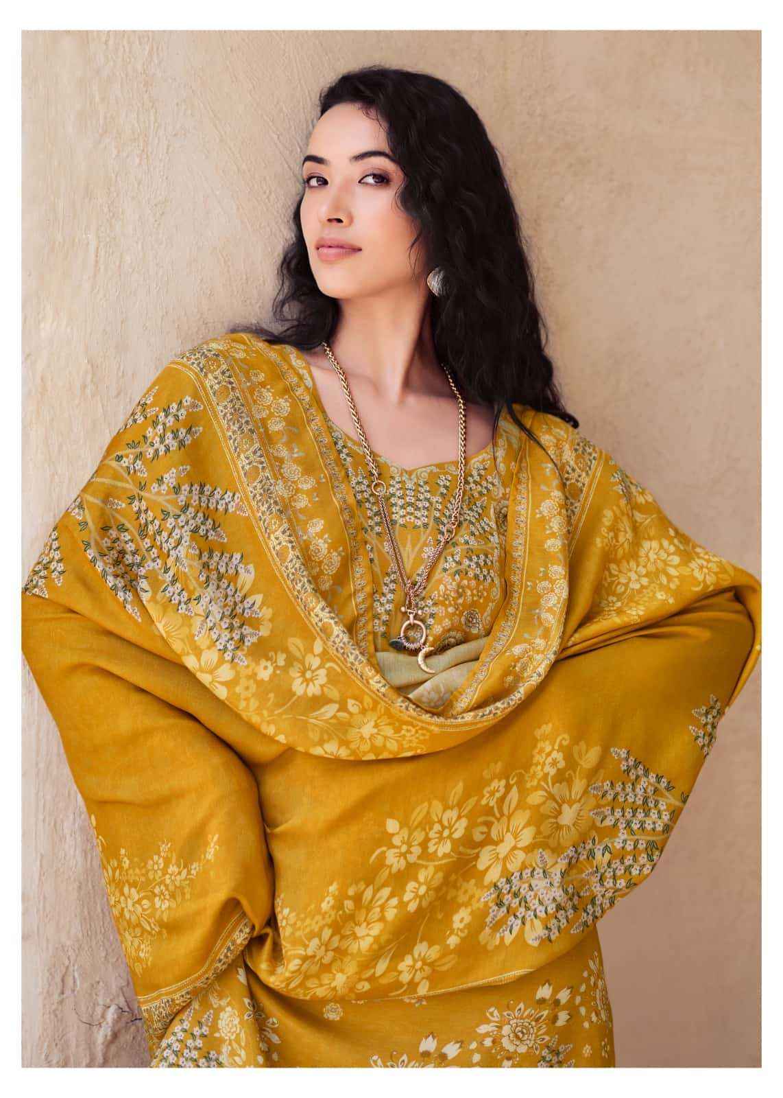 Sanaz Nazaara Digital Printed Exclusive Muslin  Salwar Suit _ Surat Wholesale Market Price ( 5 Pcs Catalog )