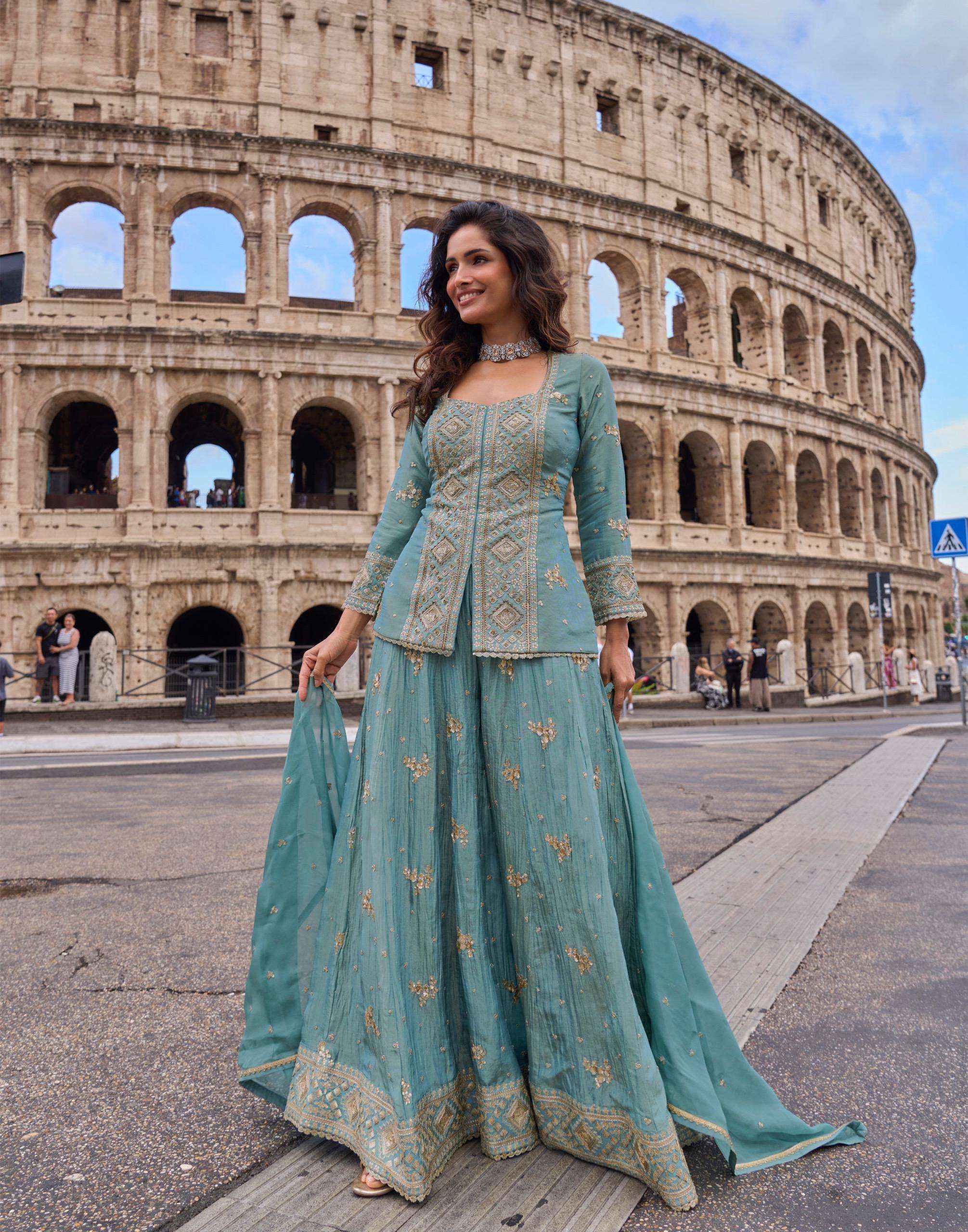 Sayuri Designer Mehar Readymade Simer Silk Dress _ Surat Wholesale Market Price ( 3 Pcs Catalog )