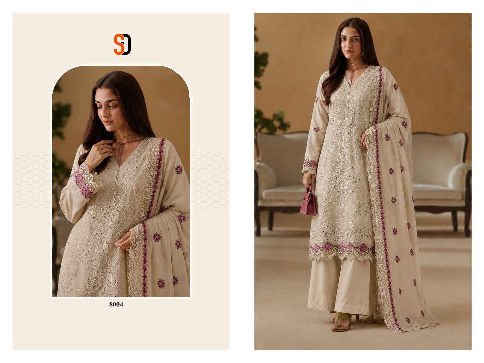 Shraddha Designer Elaf Premium Vol 1 - Cotton Dress Material - Surat wholesale Market ( 6 pcs Catalog )