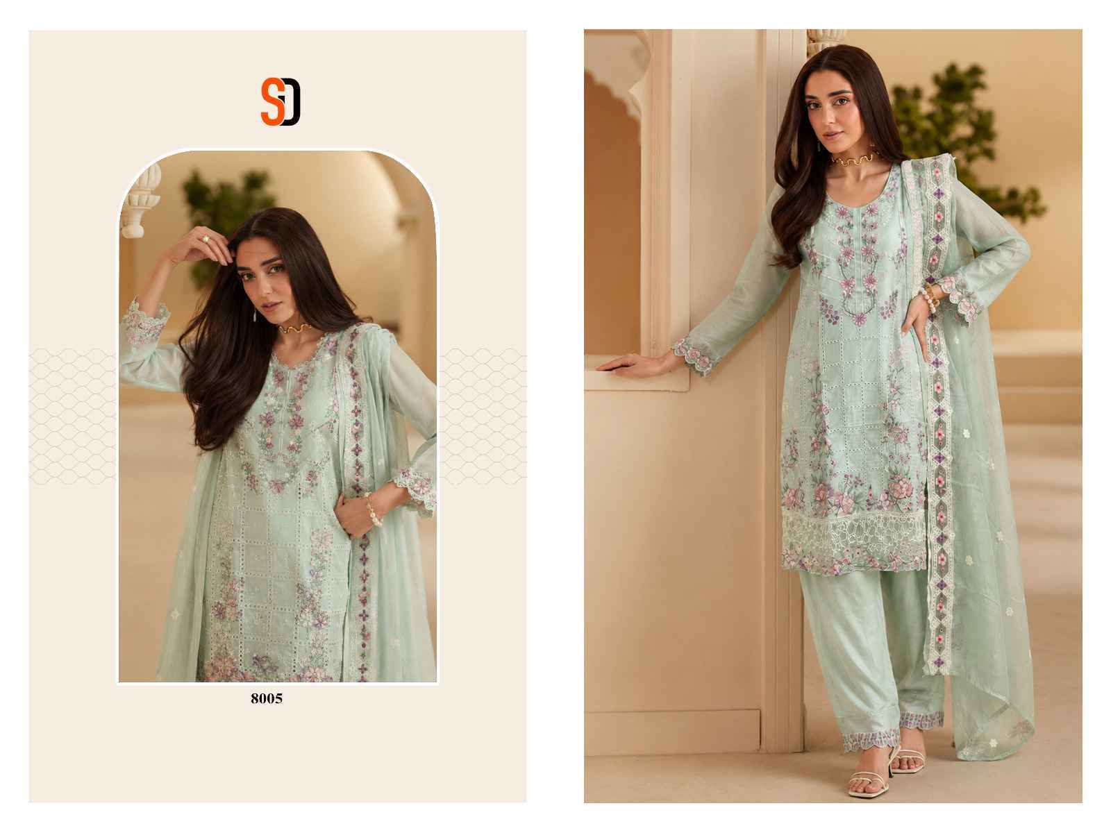 Shraddha Designer Elaf Premium Vol 1 - Cotton Dress Material - Surat wholesale Market ( 6 pcs Catalog )