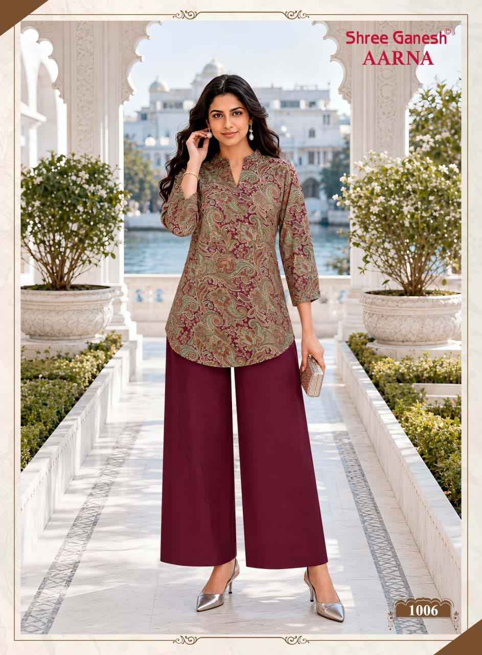 Shree Ganesh Aarna Vol-1 Cord Set | Wholesale Market Surat ( 10 Pcs Catalogue )