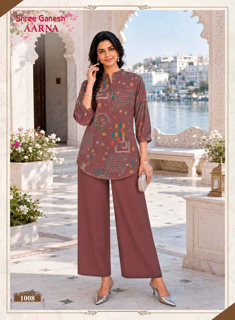 Shree Ganesh Aarna Vol-1 Cord Set | Wholesale Market Surat ( 10 Pcs Catalogue )
