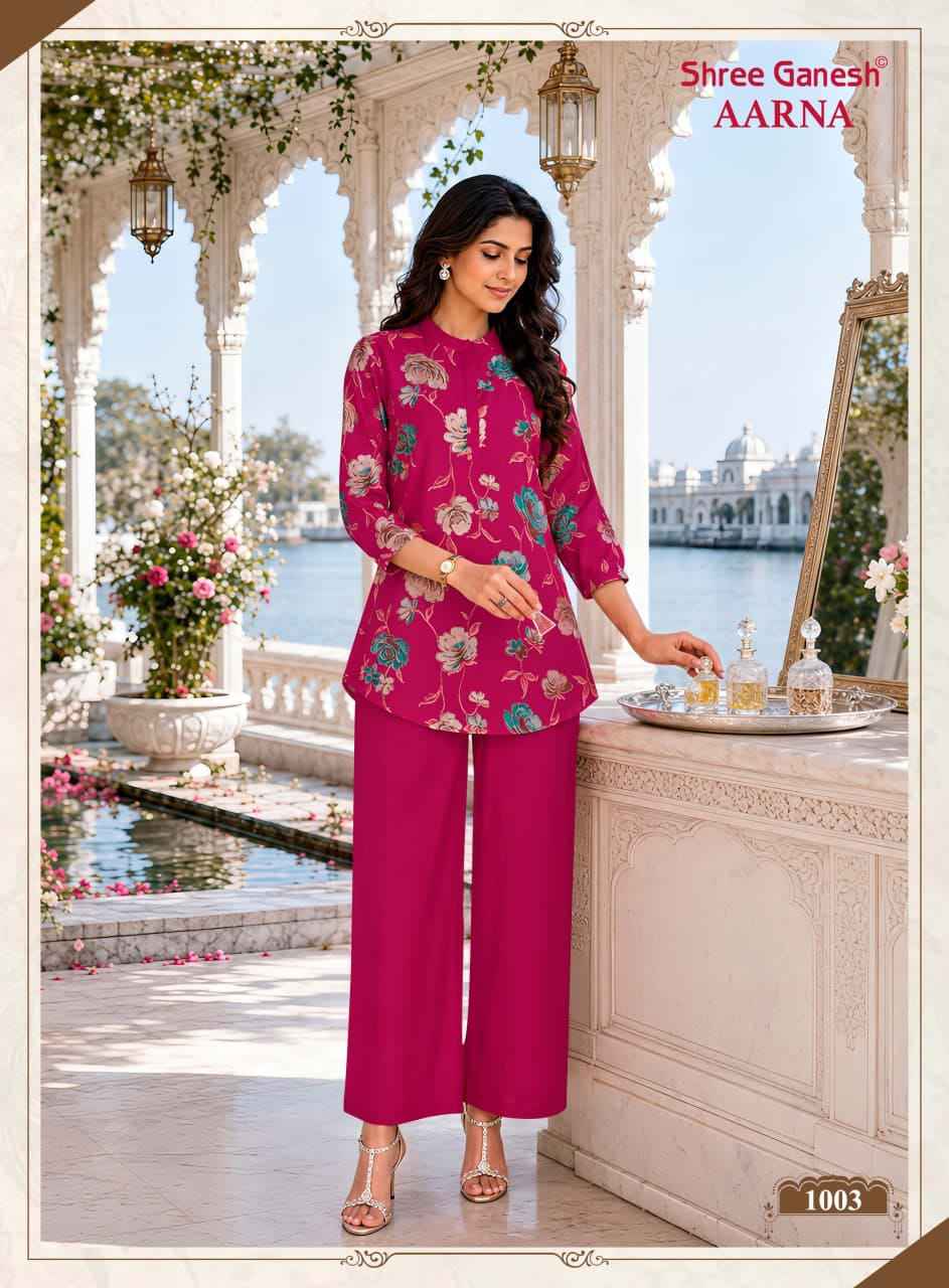 Shree Ganesh Aarna Vol-1 Cord Set | Wholesale Market Surat ( 10 Pcs Catalogue )