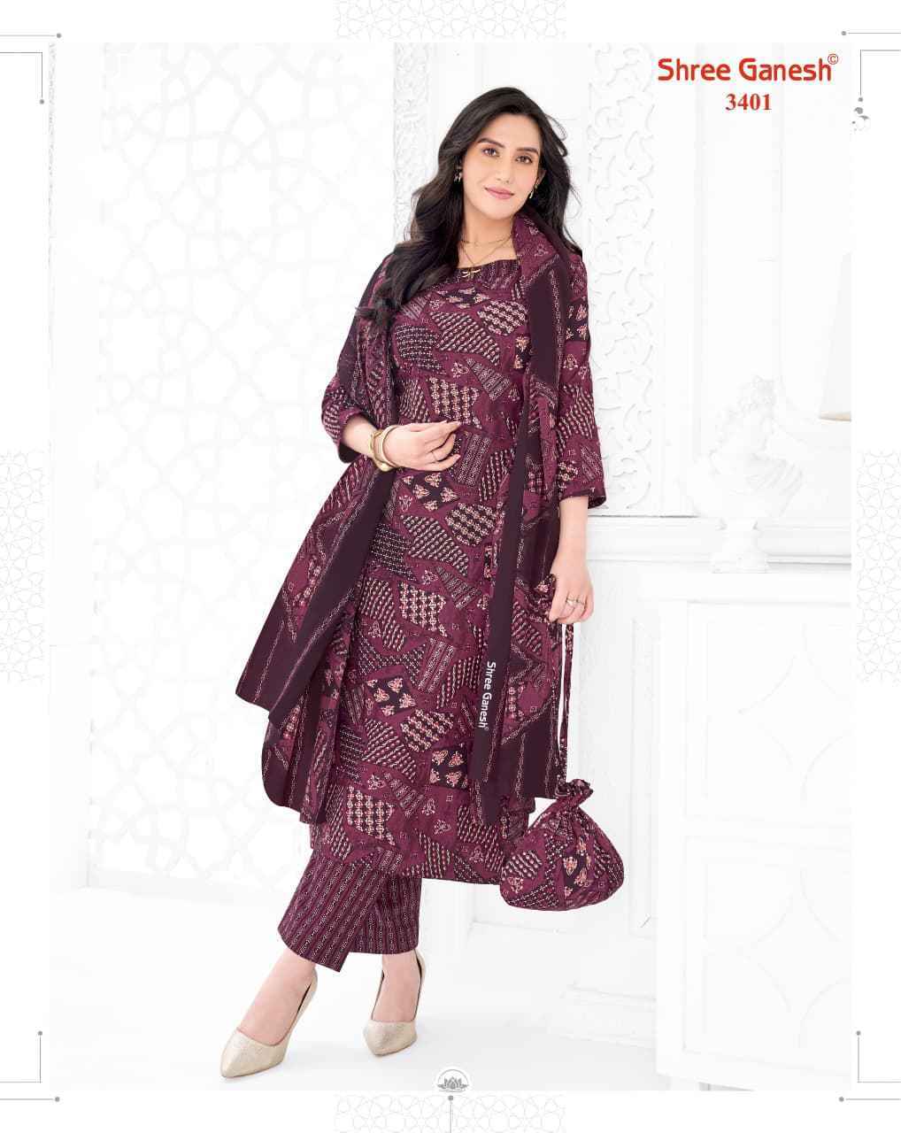 Shree Ganesh Samaiyra Vol 24 Cotton Salwar Kameez  _ Surat Wholesale Market Price ( 20 Pcs Catalog )
