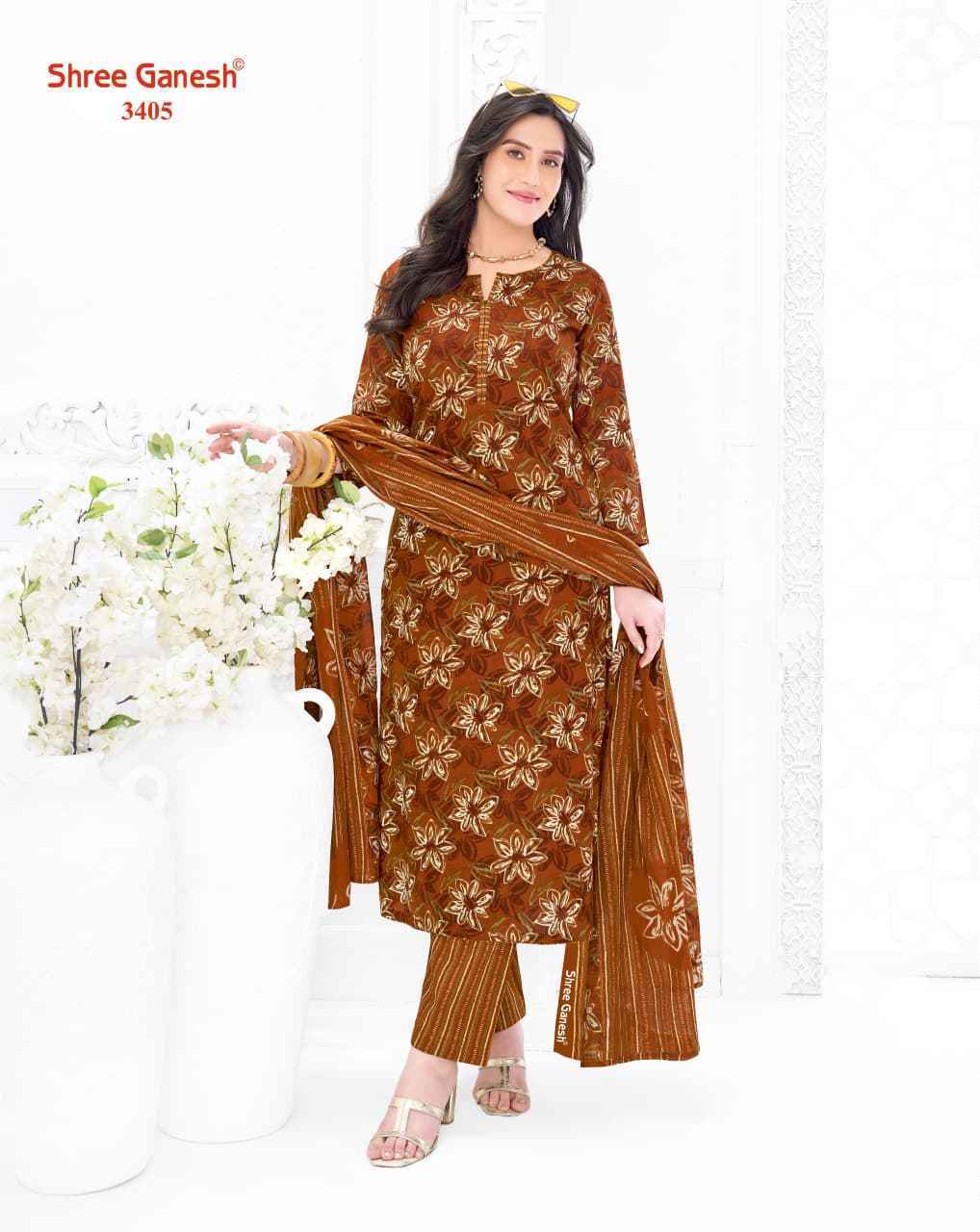 Shree Ganesh Samaiyra Vol 24 Cotton Salwar Kameez  _ Surat Wholesale Market Price ( 20 Pcs Catalog )