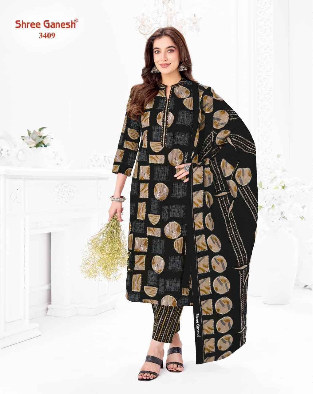 Shree Ganesh Samaiyra Vol 24 Cotton Salwar Kameez  _ Surat Wholesale Market Price ( 20 Pcs Catalog )