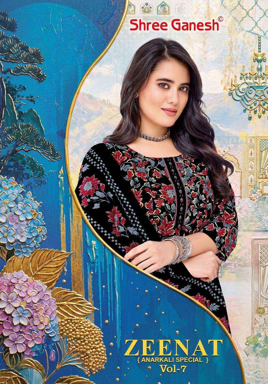 Shree Ganesh Zeenat Vol 7 Cotton Kurti Combo Set Collection _ Surat Wholesale Market Price ( 10 Pcs Catalog )