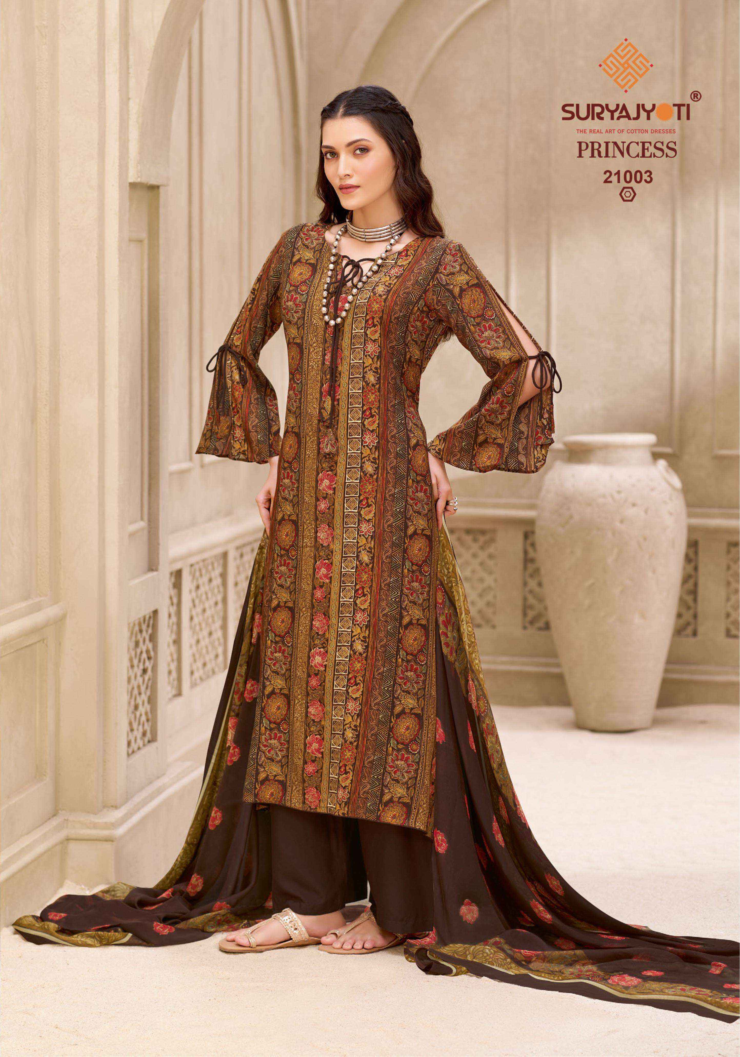Suryajyoti Princess Vol 21 - Wholesale Suryajyoti Dress Material ( 10 pcs Catalog )