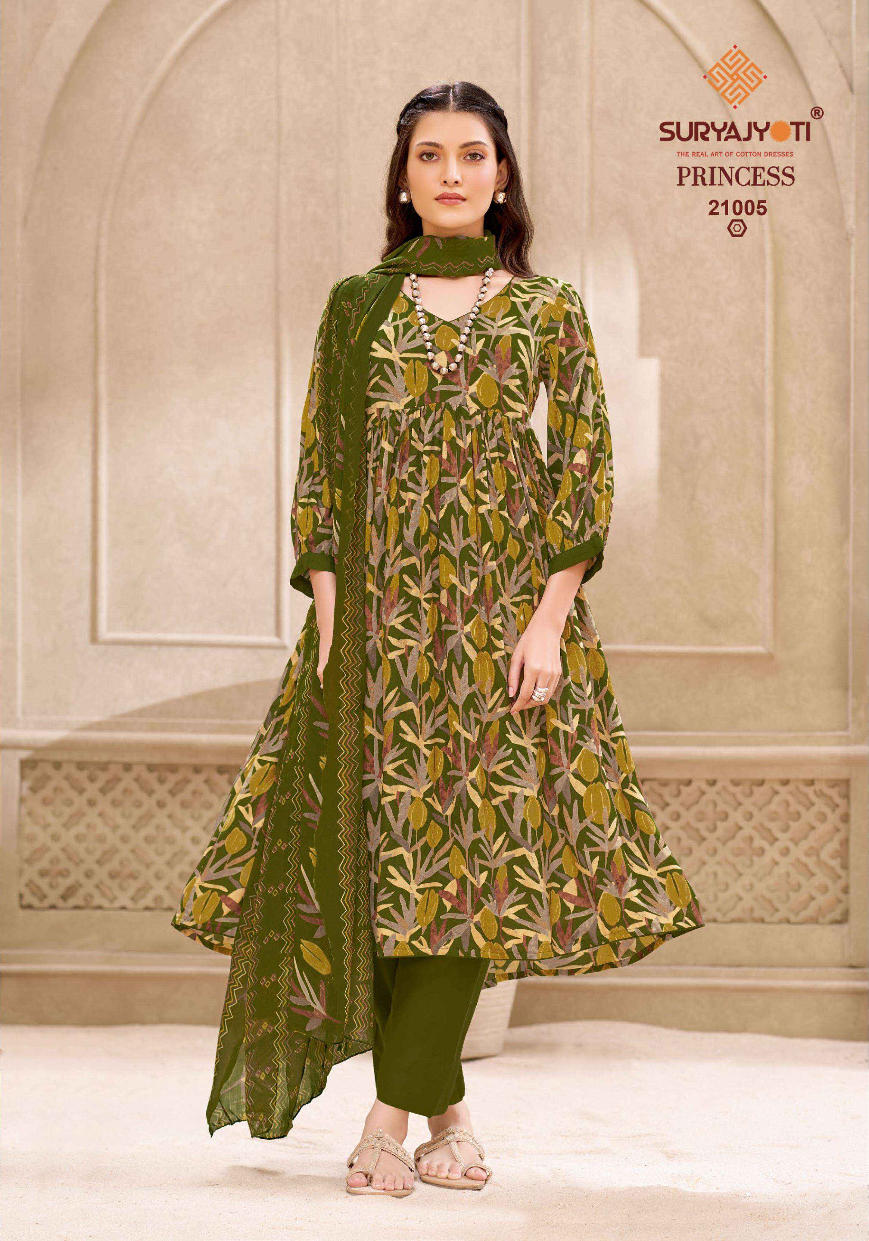 Suryajyoti Princess Vol 21 - Wholesale Suryajyoti Dress Material ( 10 pcs Catalog )