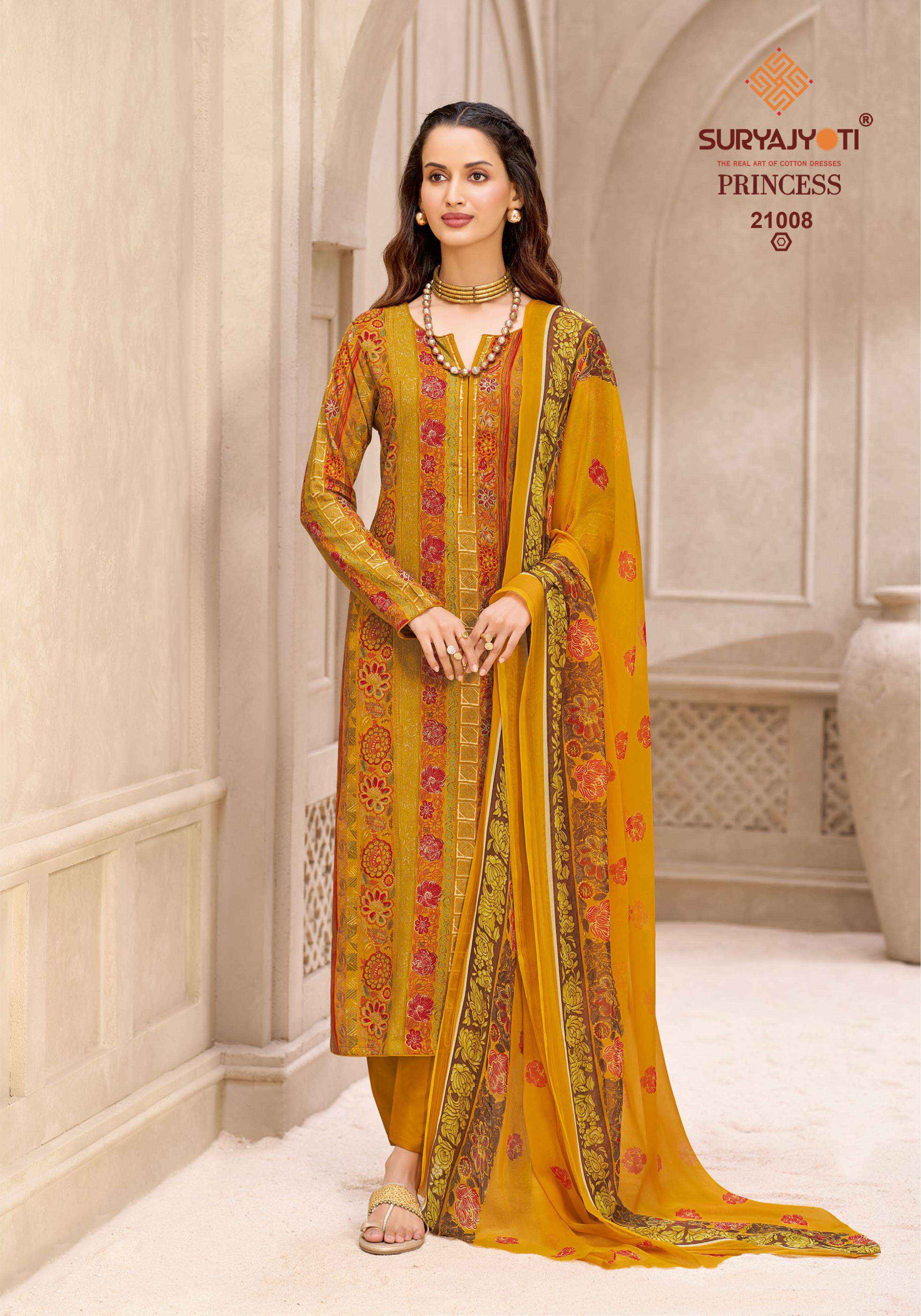 Suryajyoti Princess Vol 21 - Wholesale Suryajyoti Dress Material ( 10 pcs Catalog )
