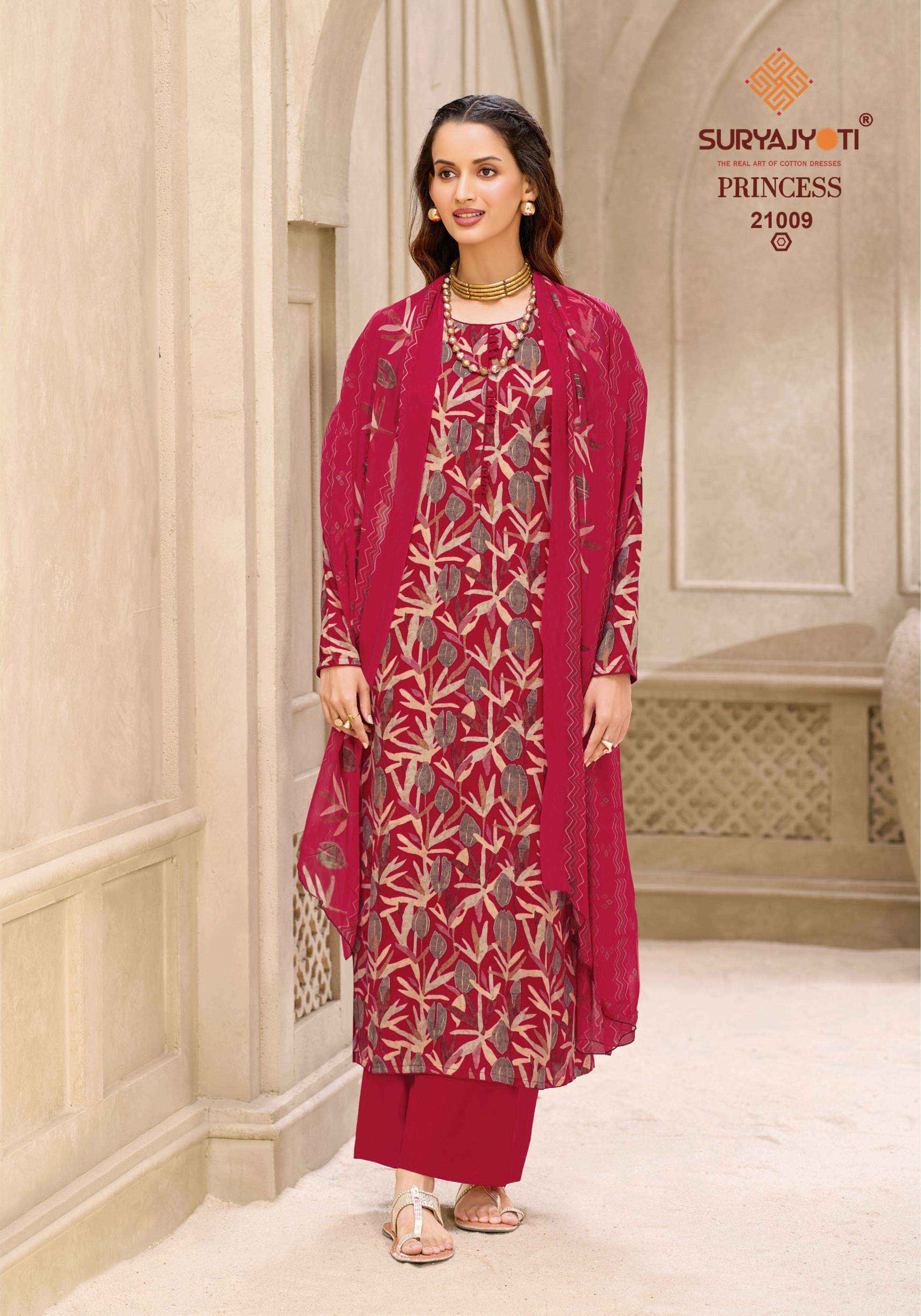 Suryajyoti Princess Vol 21 - Wholesale Suryajyoti Dress Material ( 10 pcs Catalog )