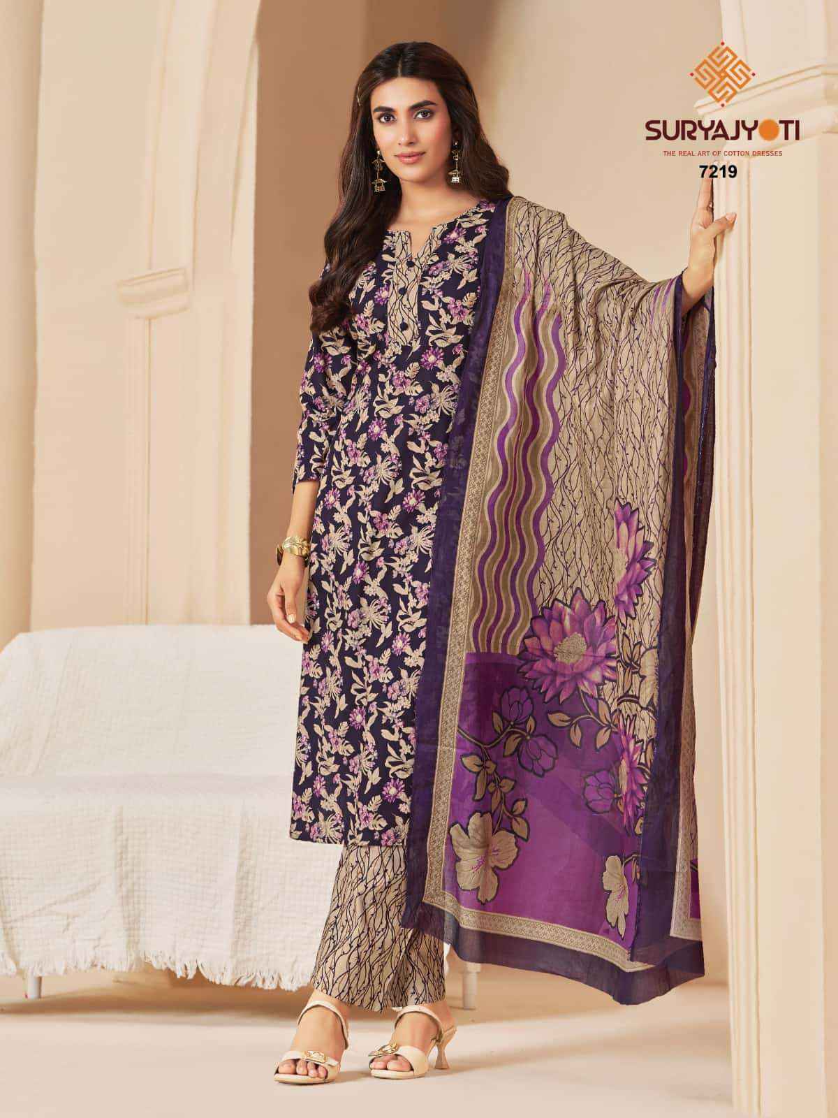 Suryajyoti Trendy Cotton Vol 72 - Wholesale Readymade Suits ( 20 Pcs Catalog )