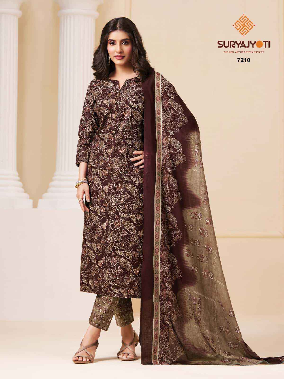 Suryajyoti Trendy Cotton Vol 72 - Wholesale Readymade Suits ( 20 Pcs Catalog )