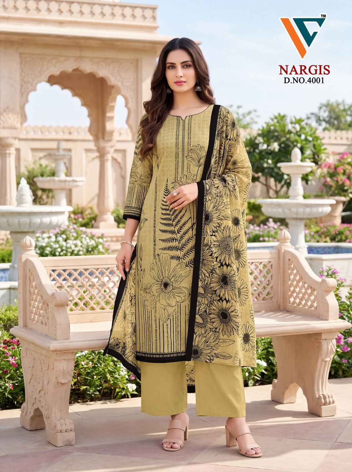 Vandana Creation Nargis Vol 4 Cotton Salwar Kameez _ Surat Wholesale Market Price ( 8 Pcs Catalog )