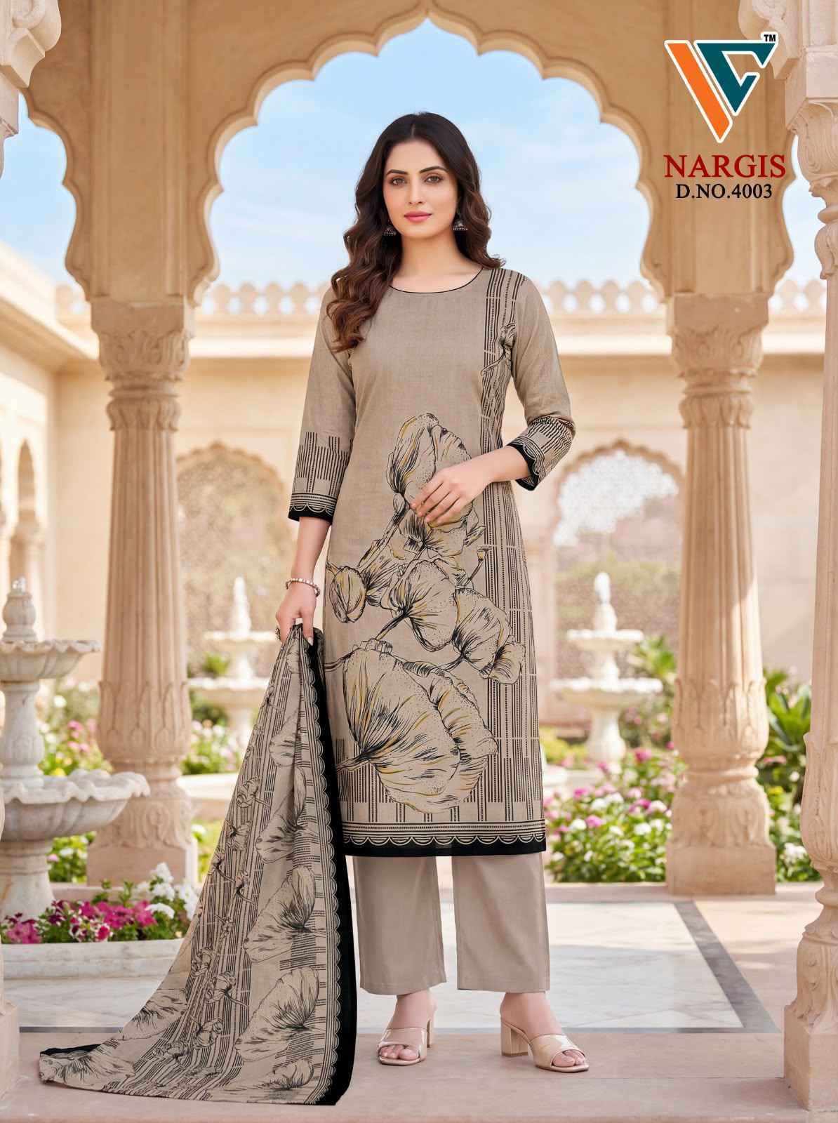 Vandana Creation Nargis Vol 4 Cotton Salwar Kameez _ Surat Wholesale Market Price ( 8 Pcs Catalog )