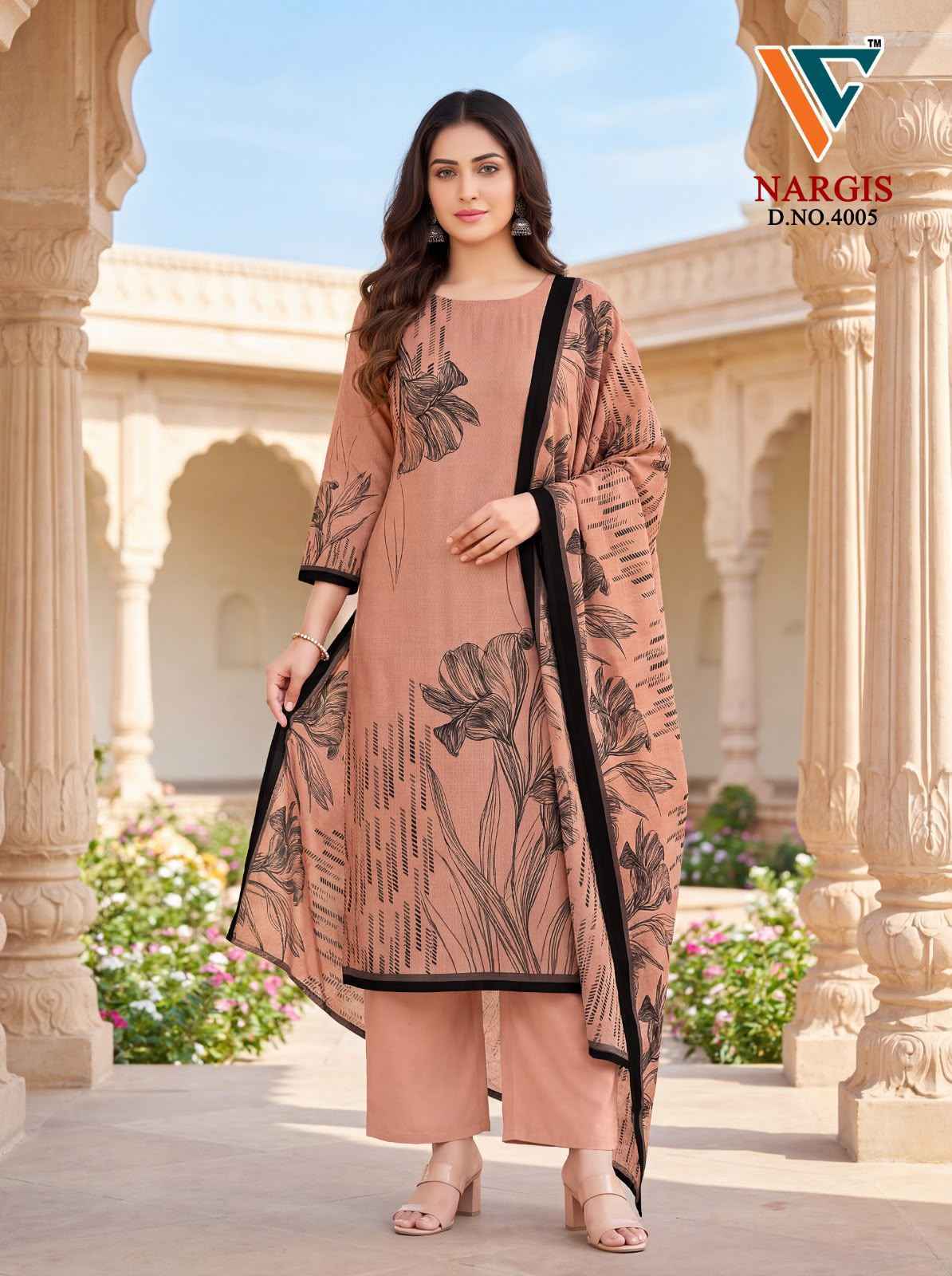Vandana Creation Nargis Vol 4 Cotton Salwar Kameez _ Surat Wholesale Market Price ( 8 Pcs Catalog )