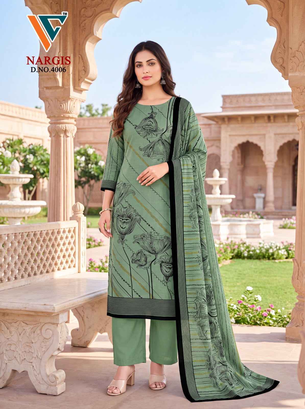 Vandana Creation Nargis Vol 4 Cotton Salwar Kameez _ Surat Wholesale Market Price ( 8 Pcs Catalog )