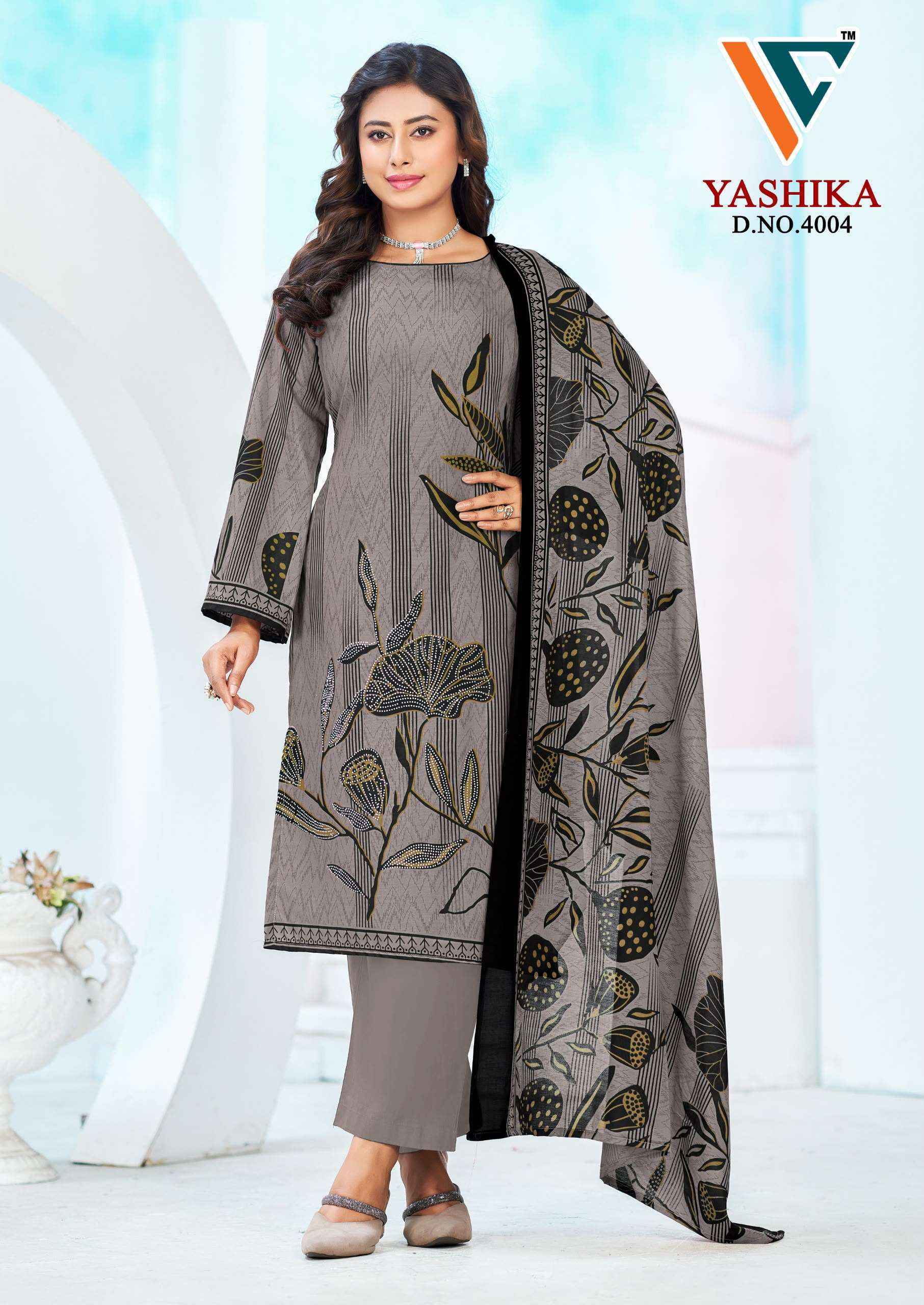 Vandana Creation Yashika Vol 4 Cotton Salwar Kameez _ Surat Wholesale Market Price ( 8 Pcs Catalog )