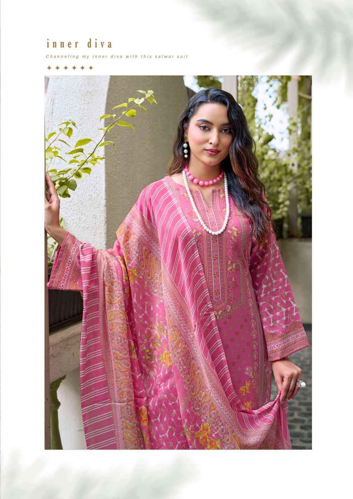 Vandana Fashion Karachi King Vol 44 Cotton Printed Salwar Kameez _ Surat Wholesale Market Price ( 8 Pcs Catalog )