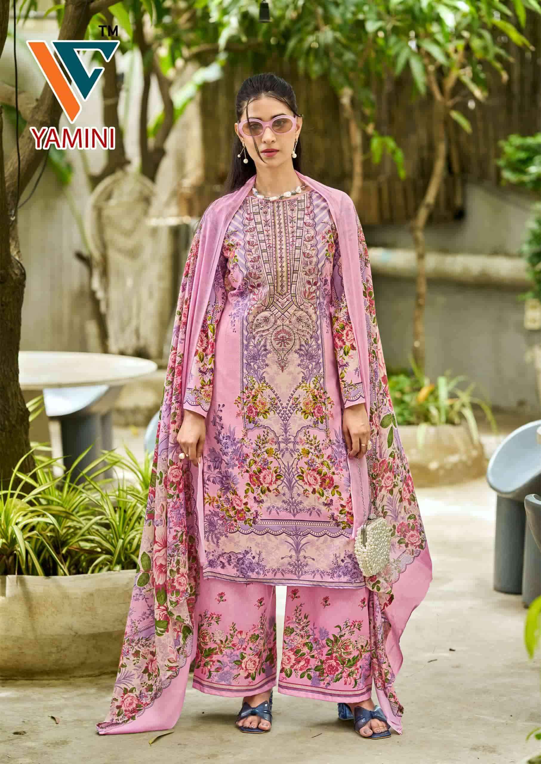 Vandana Fashion Yamini Vol 1 Fancy Cotton Salwar Kameez _ Surat Wholesale Market Price ( 8 Pcs Catalog )