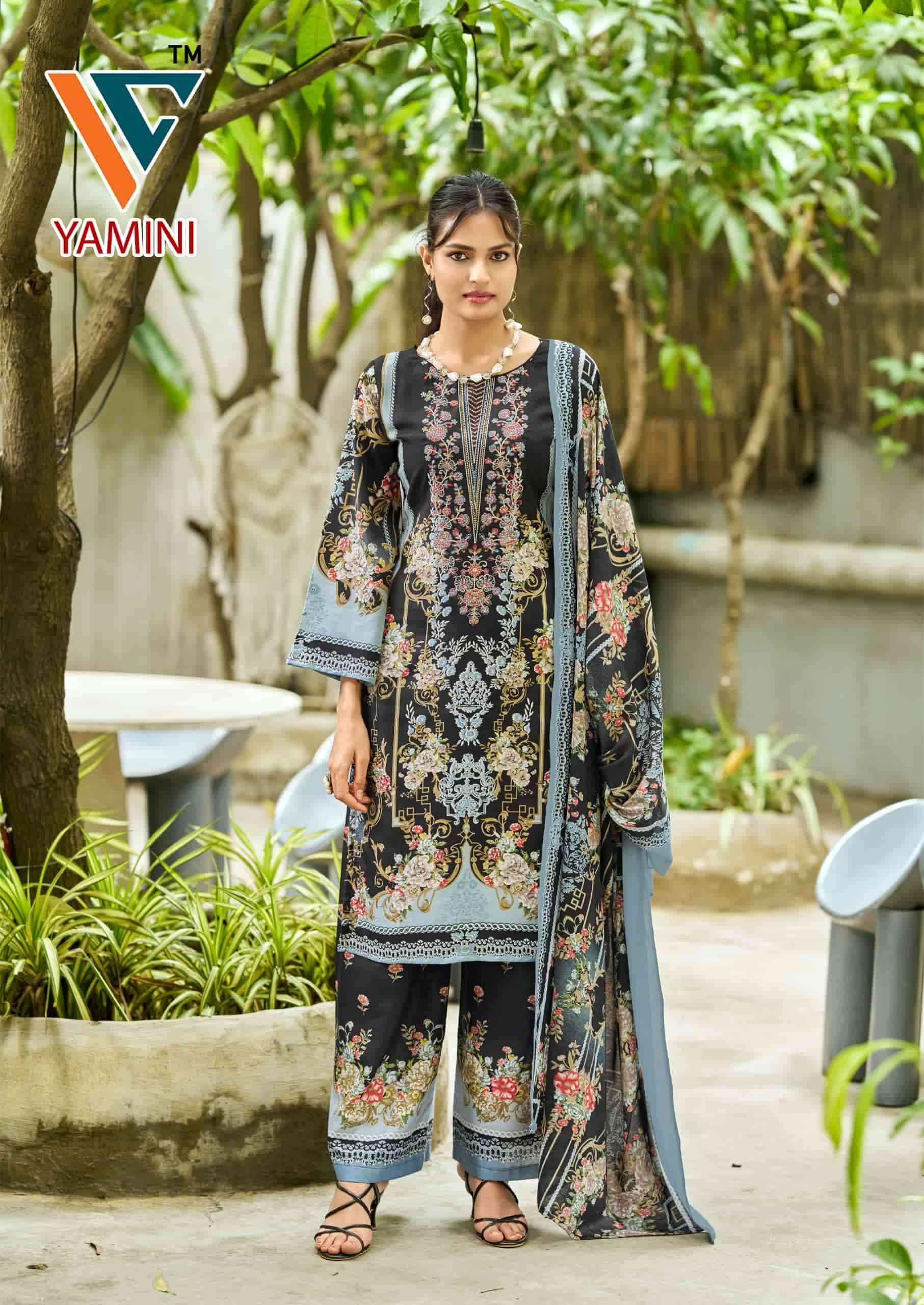 Vandana Fashion Yamini Vol 1 Fancy Cotton Salwar Kameez _ Surat Wholesale Market Price ( 8 Pcs Catalog )
