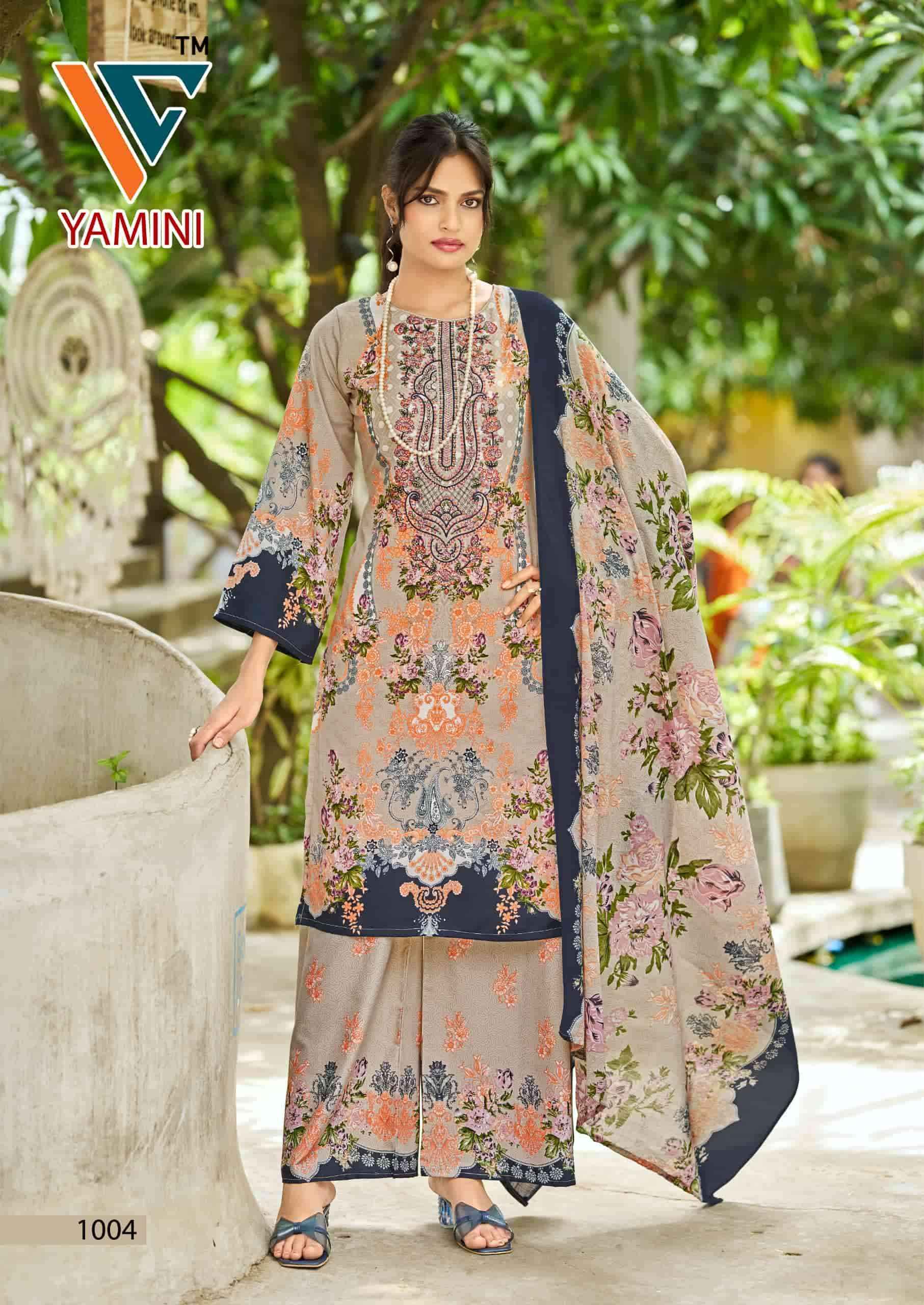 Vandana Fashion Yamini Vol 1 Fancy Cotton Salwar Kameez _ Surat Wholesale Market Price ( 8 Pcs Catalog )
