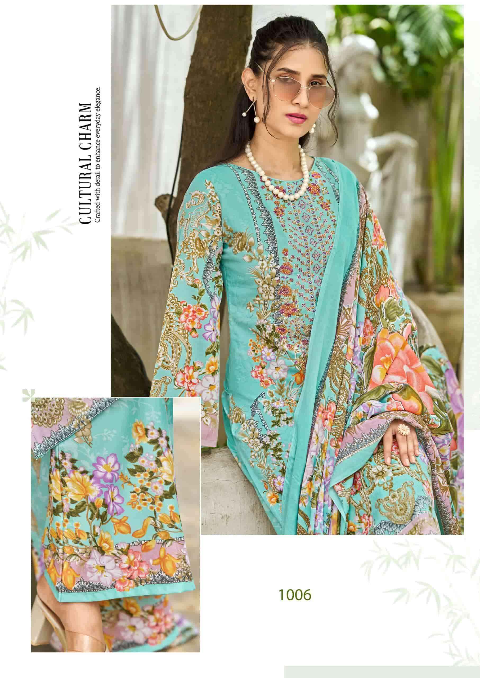 Vandana Fashion Yamini Vol 1 Fancy Cotton Salwar Kameez _ Surat Wholesale Market Price ( 8 Pcs Catalog )