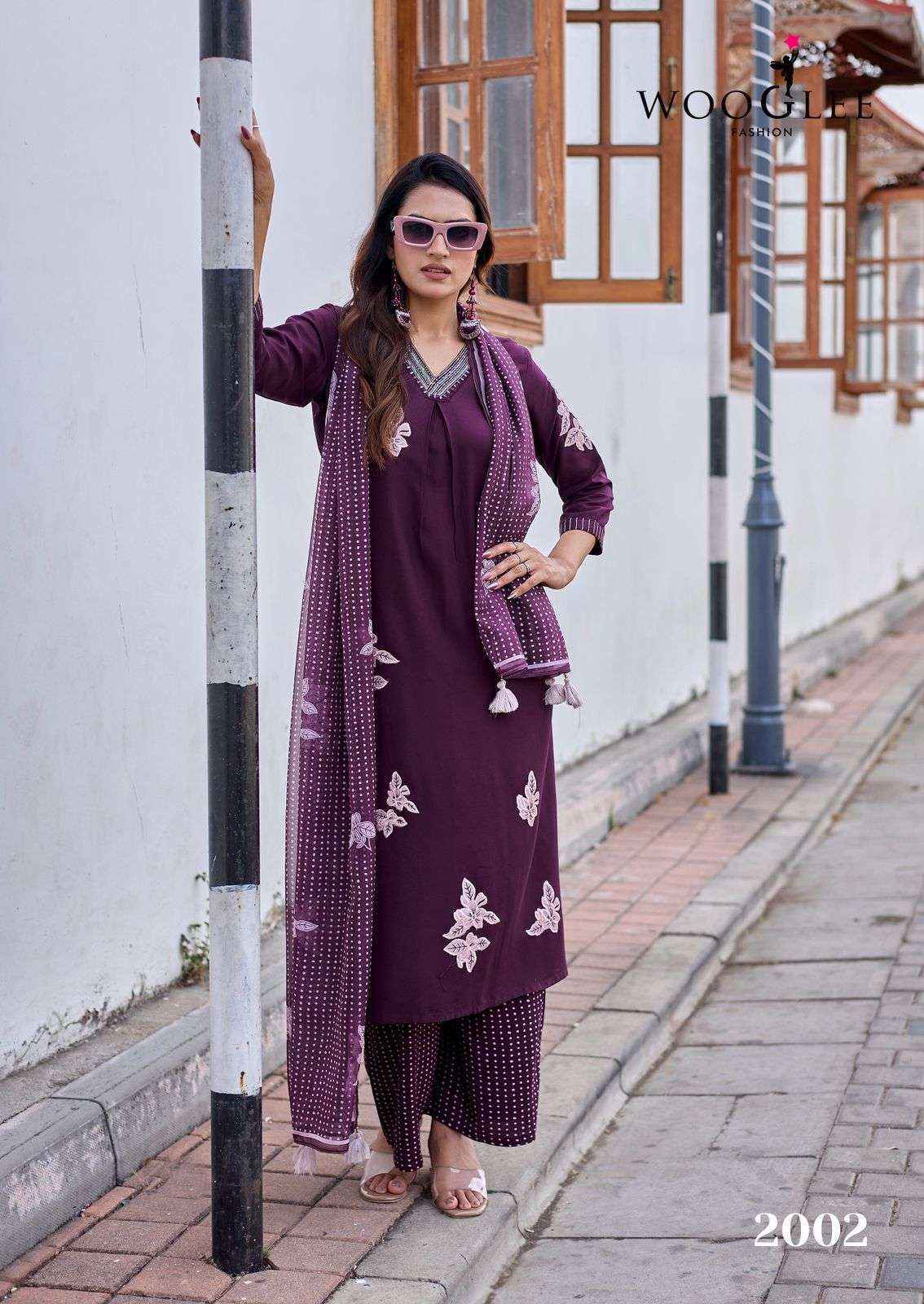 Wooglee Fashion Vasudha Rayon Kurti | wholesale market surat ( 6 pcs Catalogue )