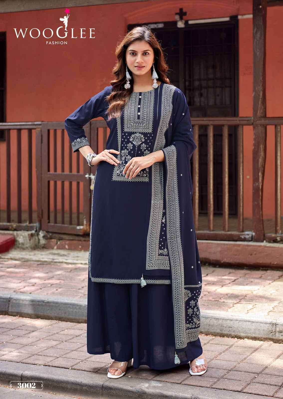 Wooglee Maharani Rayon Kurti Combo Set _ Surat Wholesale Market Price ( 4 Pcs Catalog )